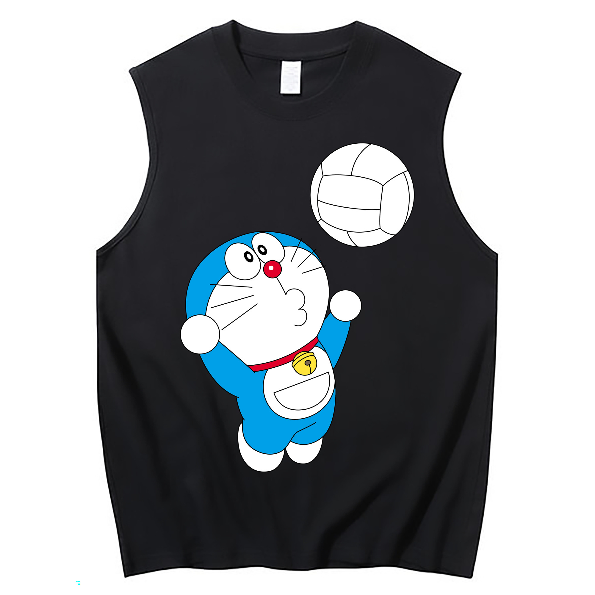 （画像用） ドラえもん Doraemon コットン100％タンクトップ（フロントプリント）