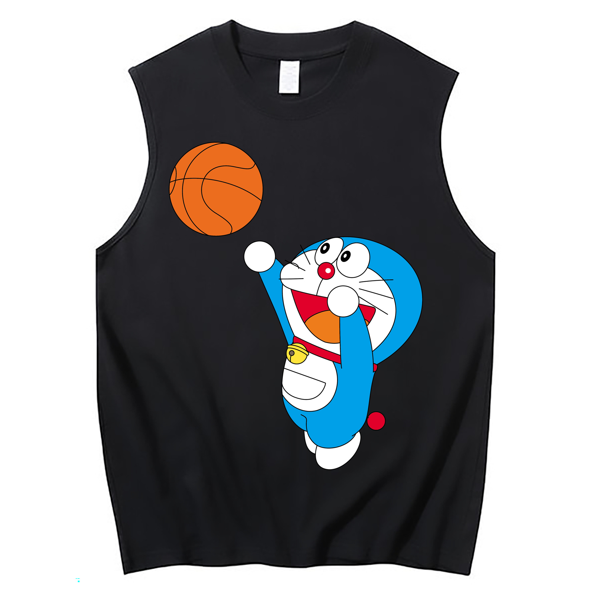 （画像用） ドラえもん Doraemon コットン100％タンクトップ（フロントプリント）