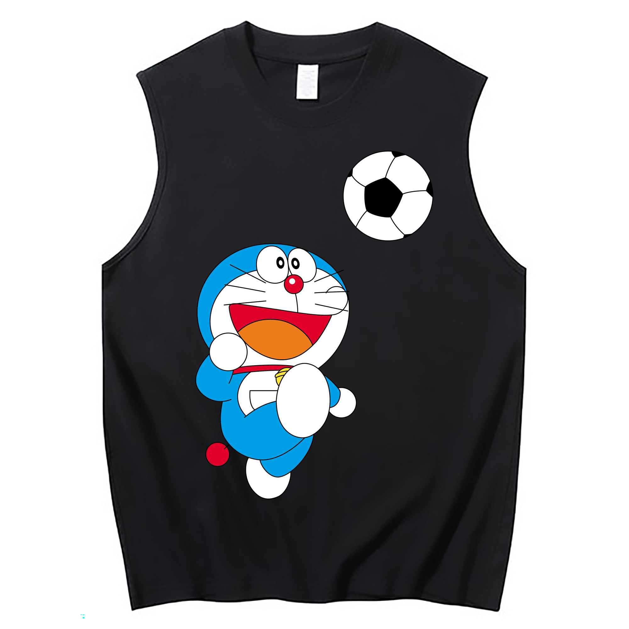 （画像用） ドラえもん Doraemon コットン100％タンクトップ（フロントプリント）