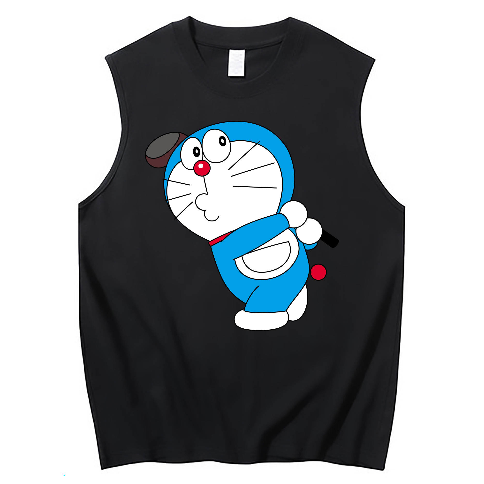 （画像用） ドラえもん Doraemon コットン100％タンクトップ（フロントプリント）
