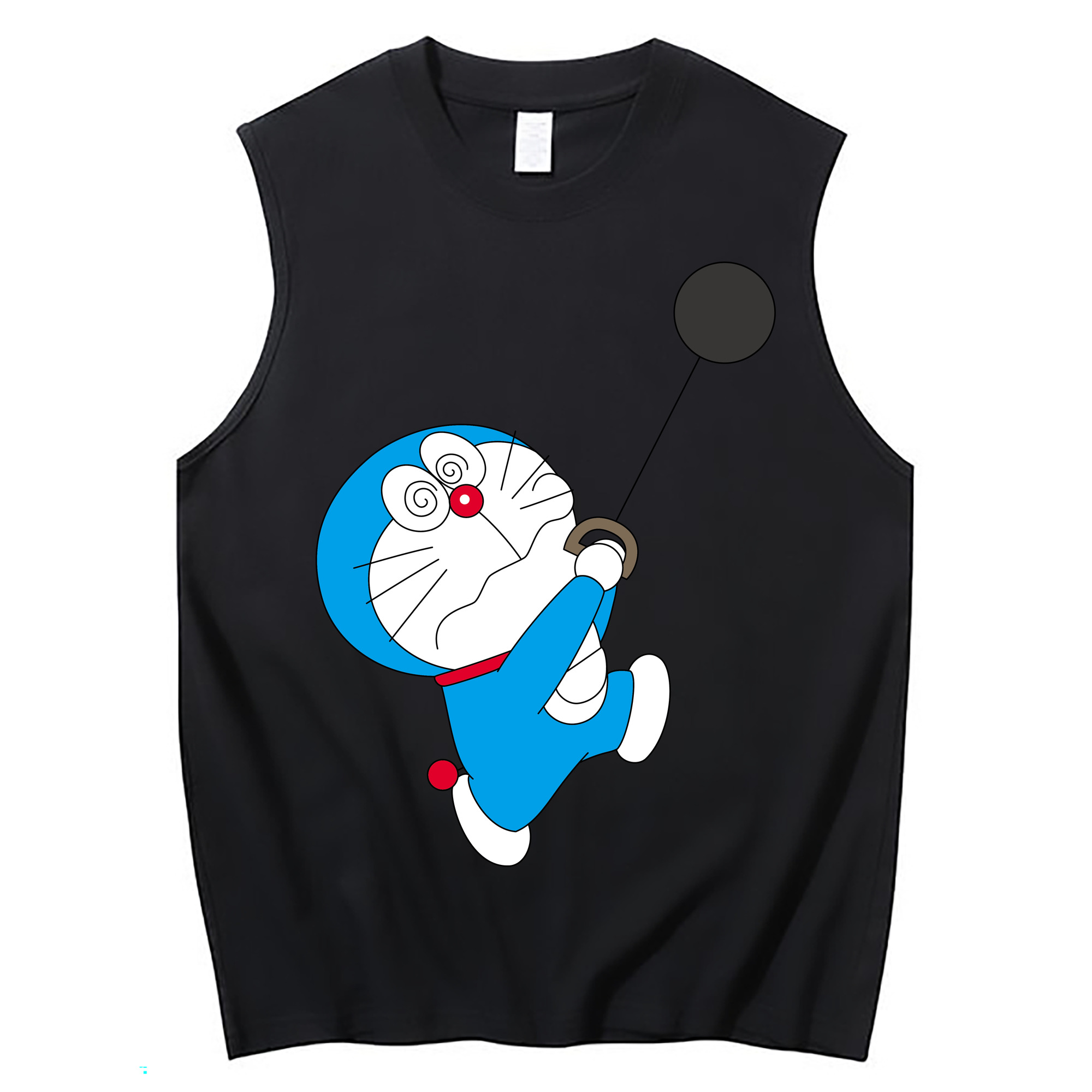 （画像用） ドラえもん Doraemon コットン100％タンクトップ（フロントプリント）
