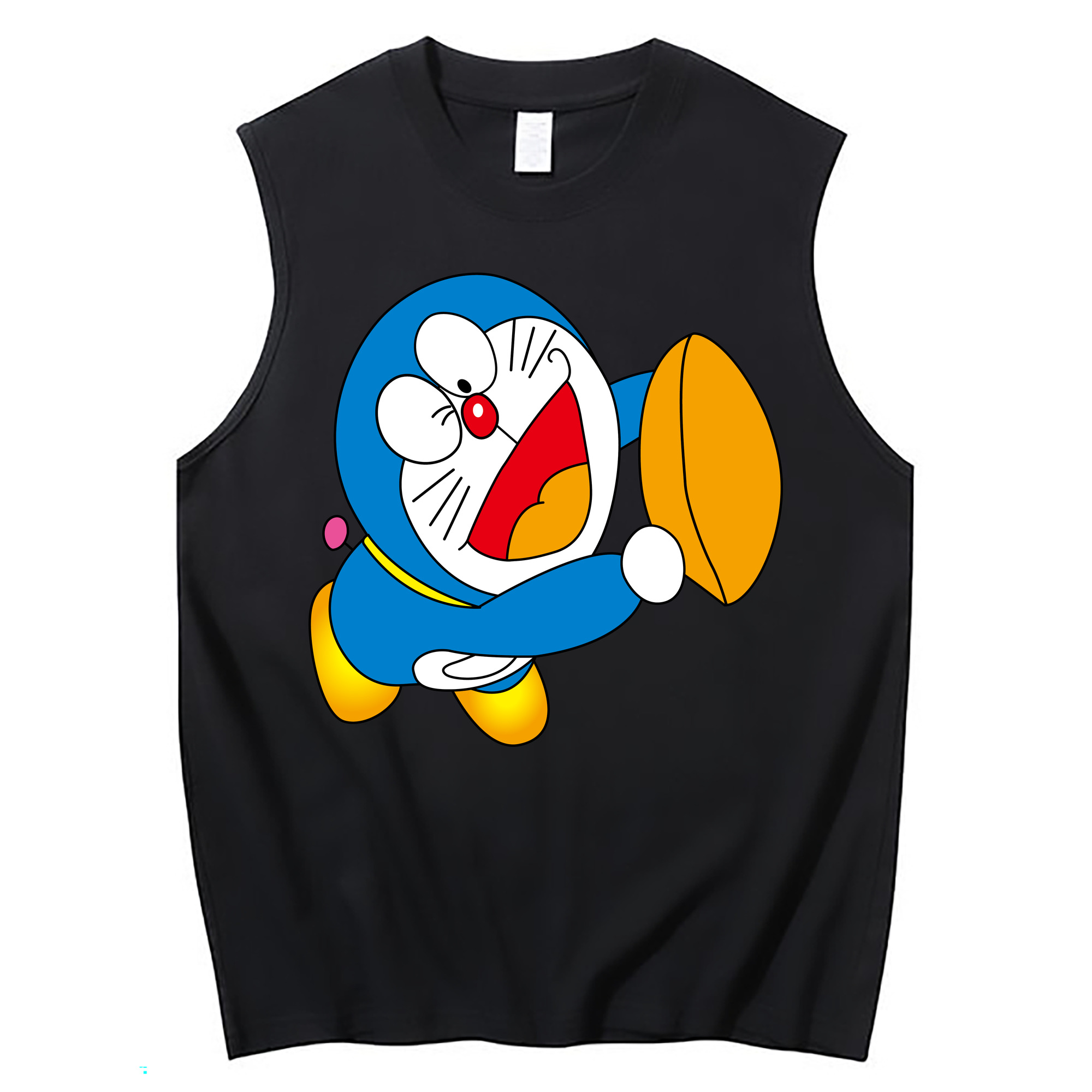 （画像用） ドラえもん Doraemon コットン100％タンクトップ（フロントプリント）