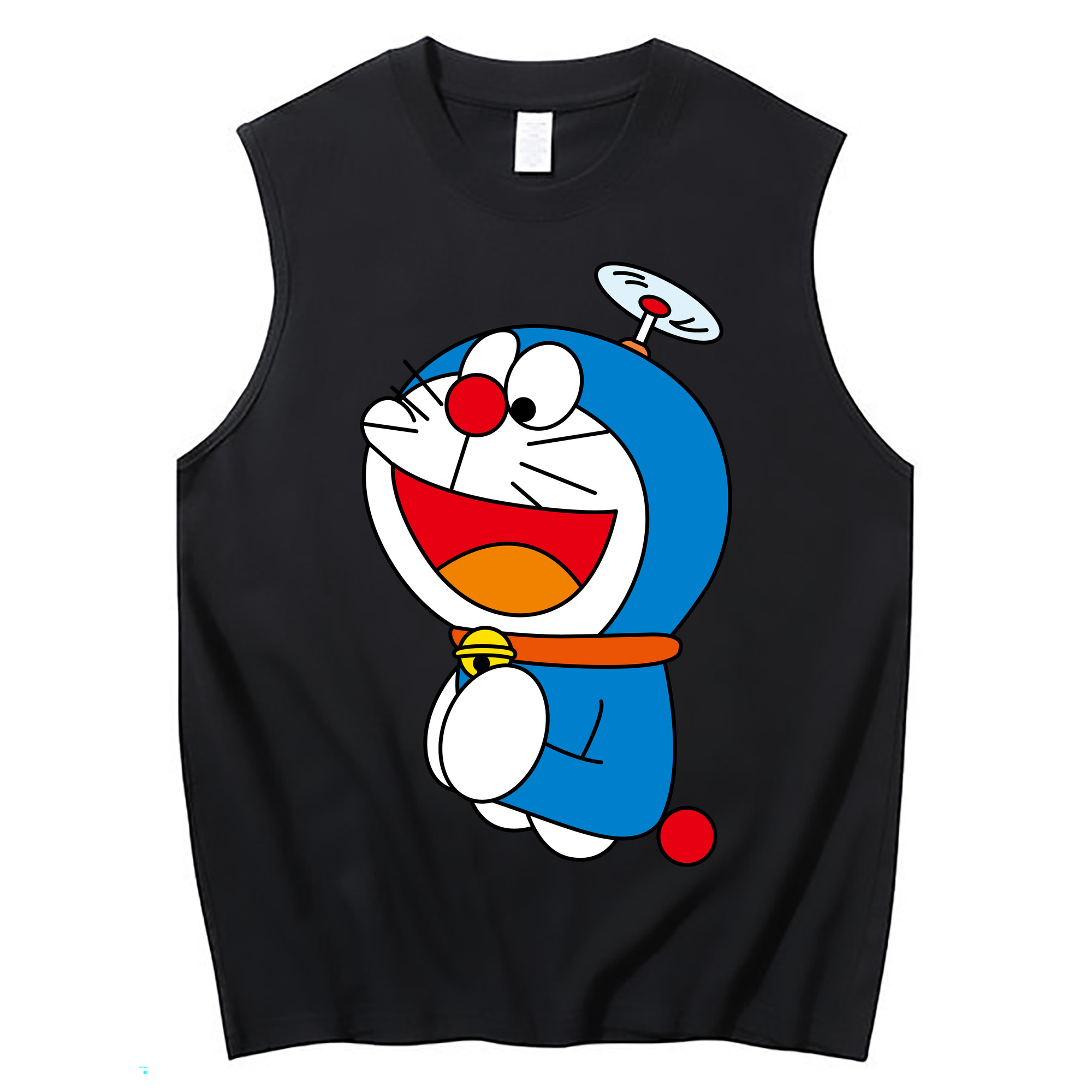 （画像用） ドラえもん Doraemon コットン100％タンクトップ（フロントプリント）