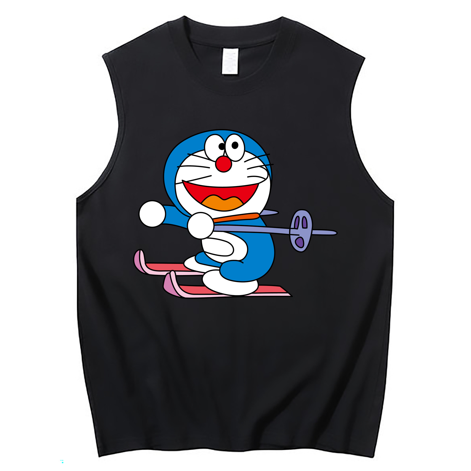 （画像用） ドラえもん Doraemon コットン100％タンクトップ（フロントプリント）