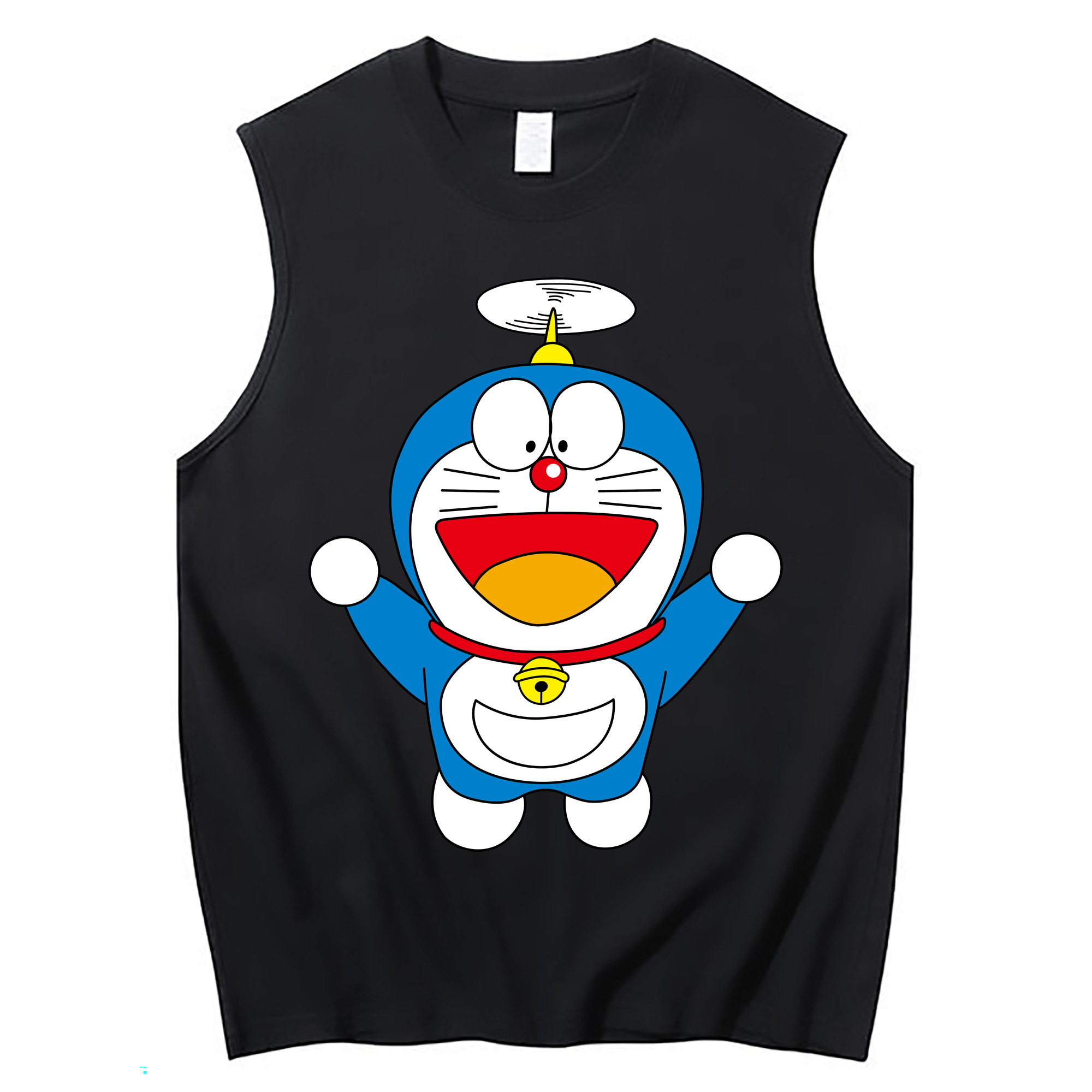 （画像用） ドラえもん Doraemon コットン100％タンクトップ（フロントプリント）