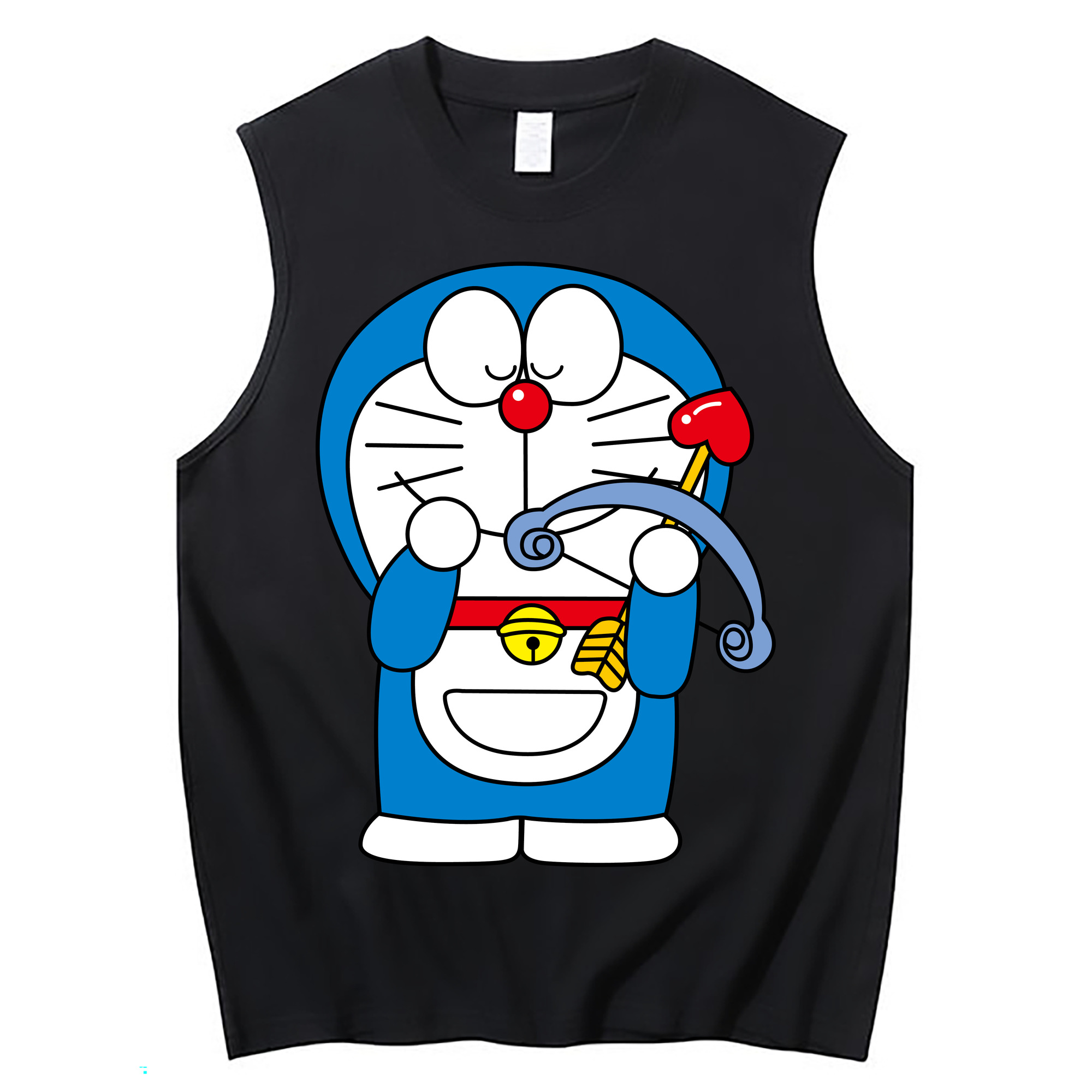 （画像用） ドラえもん Doraemon コットン100％タンクトップ（フロントプリント）