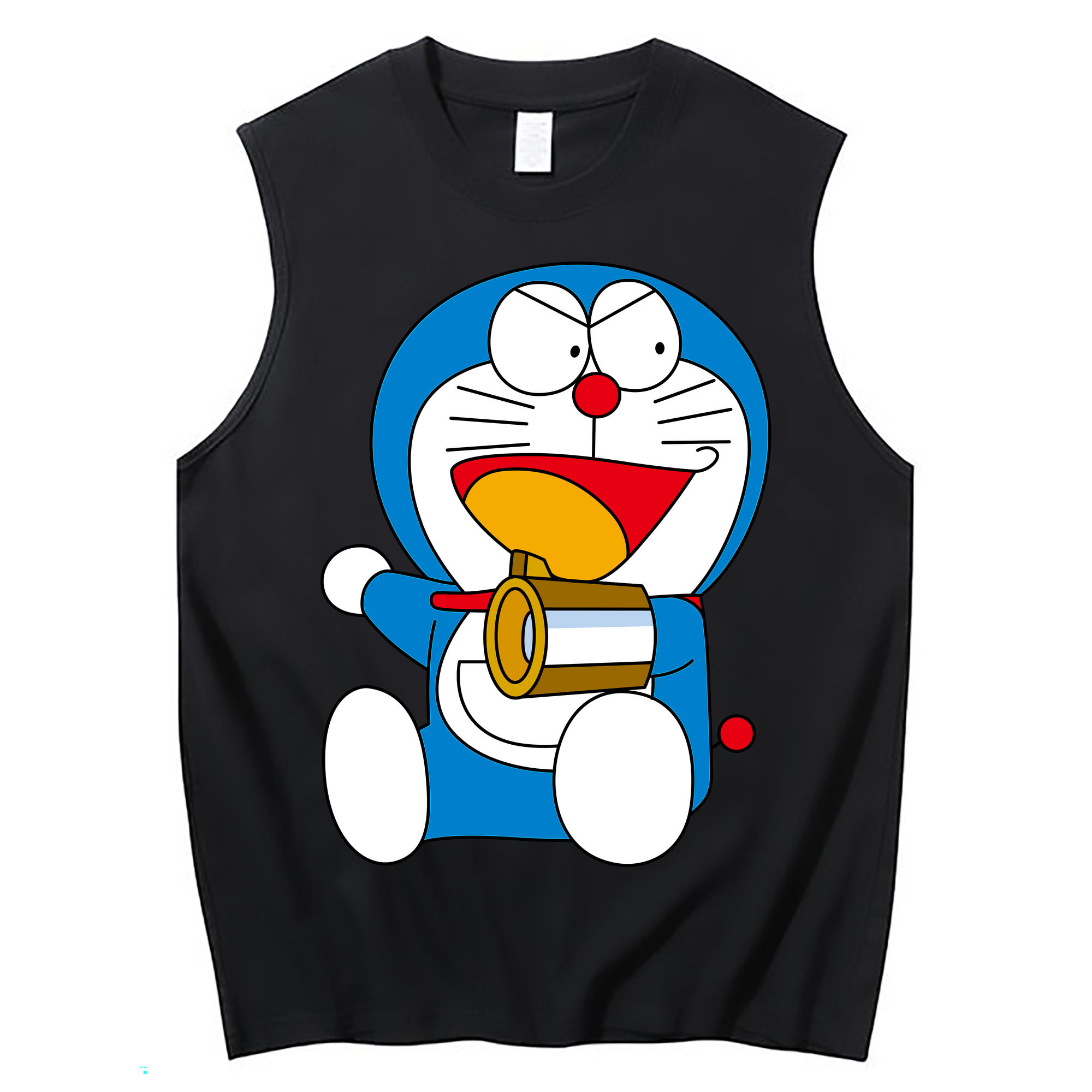 （画像用） ドラえもん Doraemon コットン100％タンクトップ（フロントプリント）