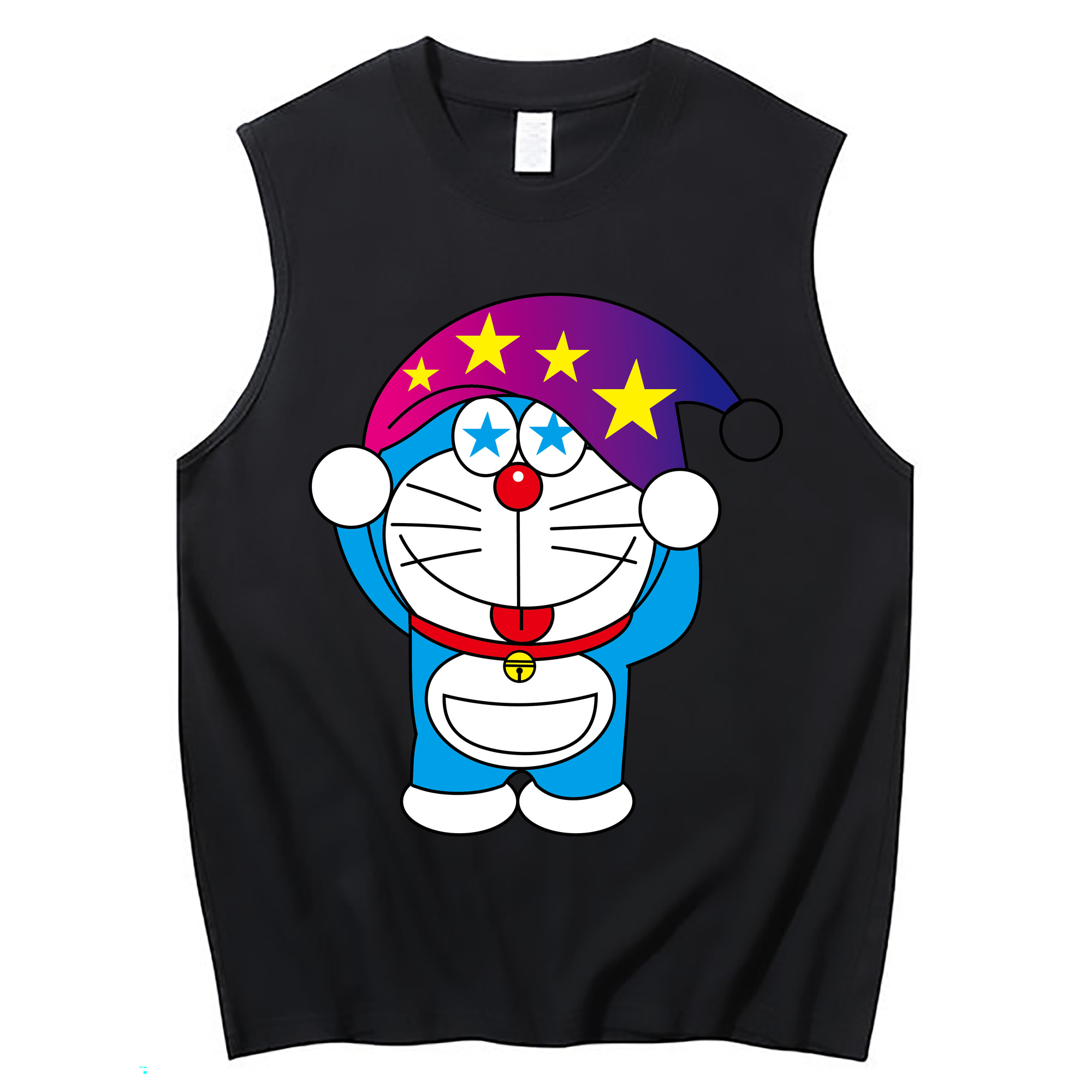 （画像用） ドラえもん Doraemon コットン100％タンクトップ（フロントプリント）