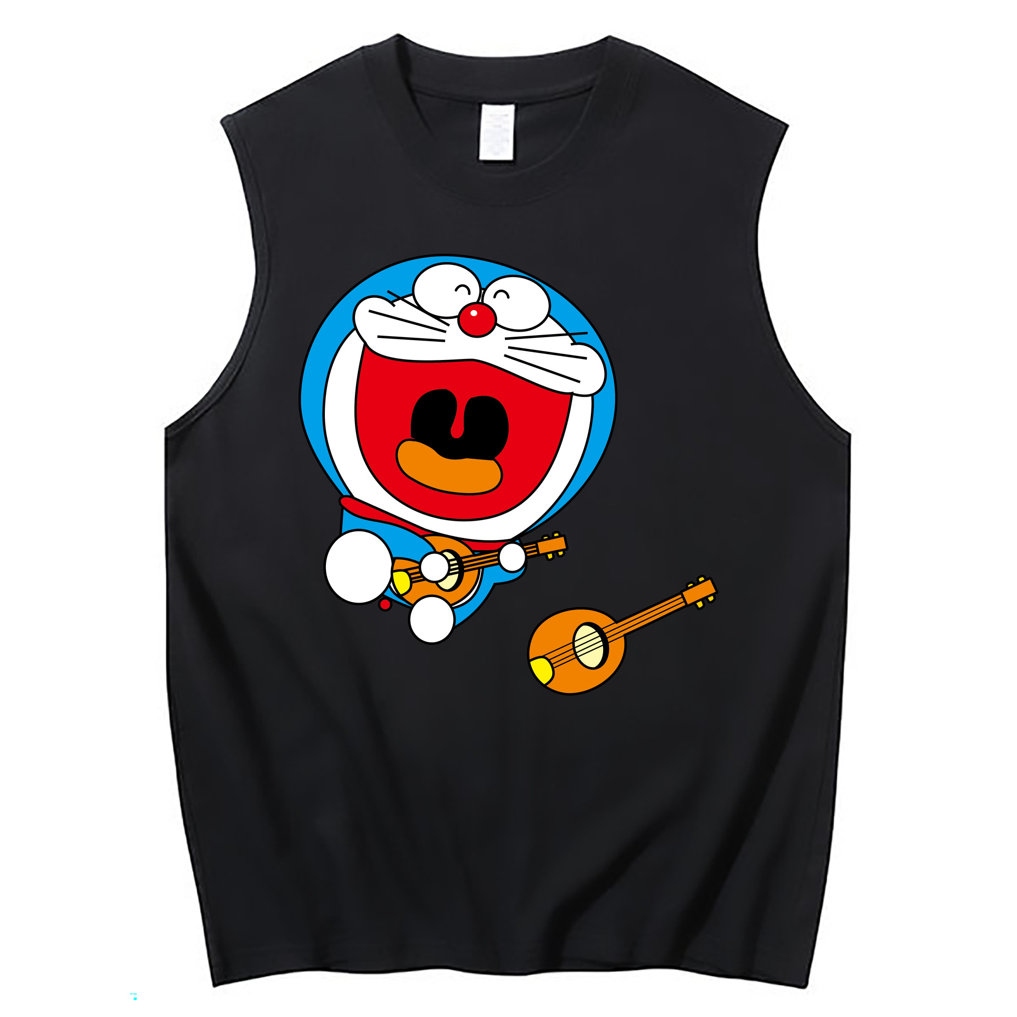（画像用） ドラえもん Doraemon コットン100％タンクトップ（フロントプリント）