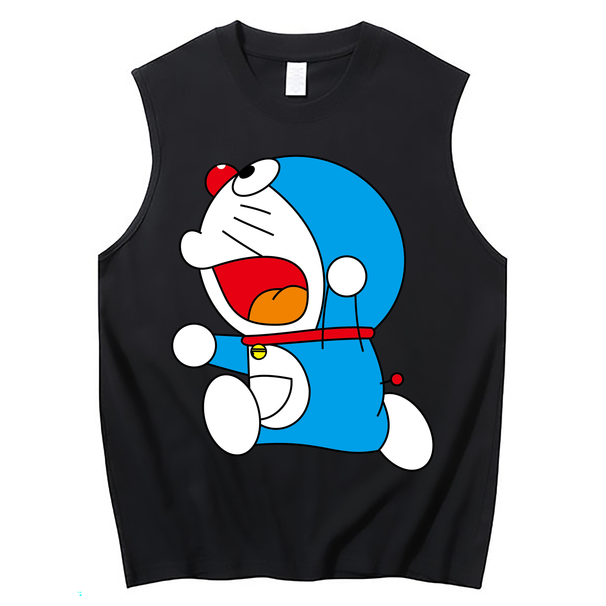 （画像用） ドラえもん Doraemon コットン100％タンクトップ（フロントプリント）