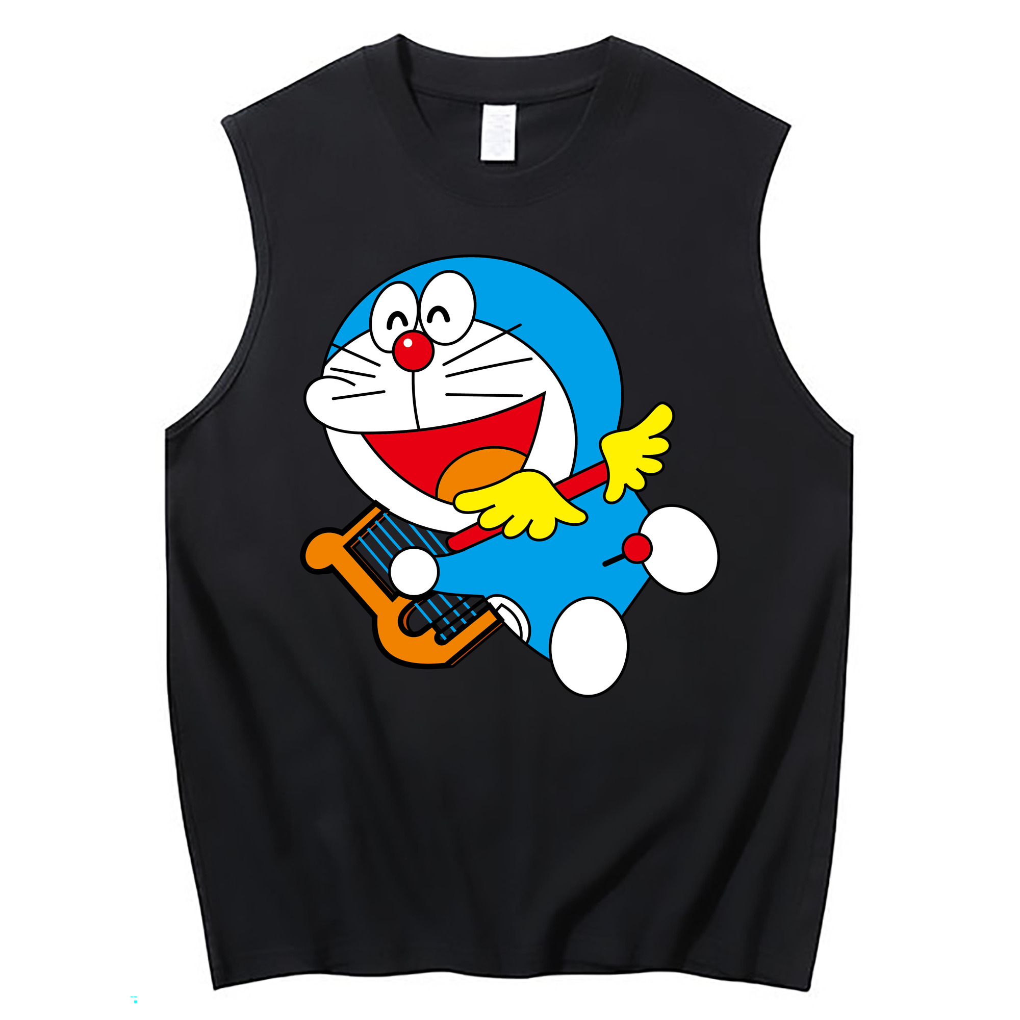 （画像用） ドラえもん Doraemon コットン100％タンクトップ（フロントプリント）