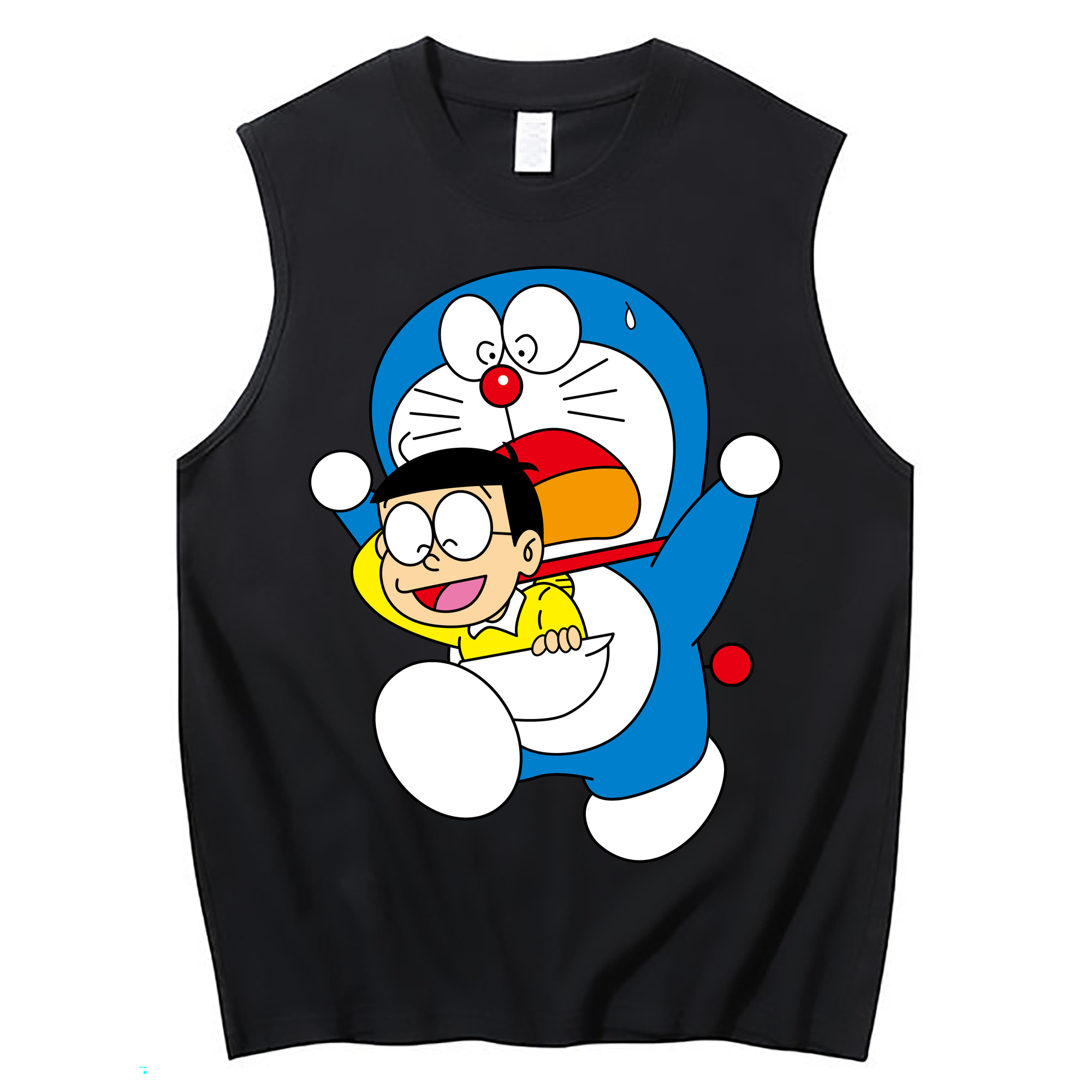 （画像用） ドラえもん Doraemon コットン100％タンクトップ（フロントプリント）