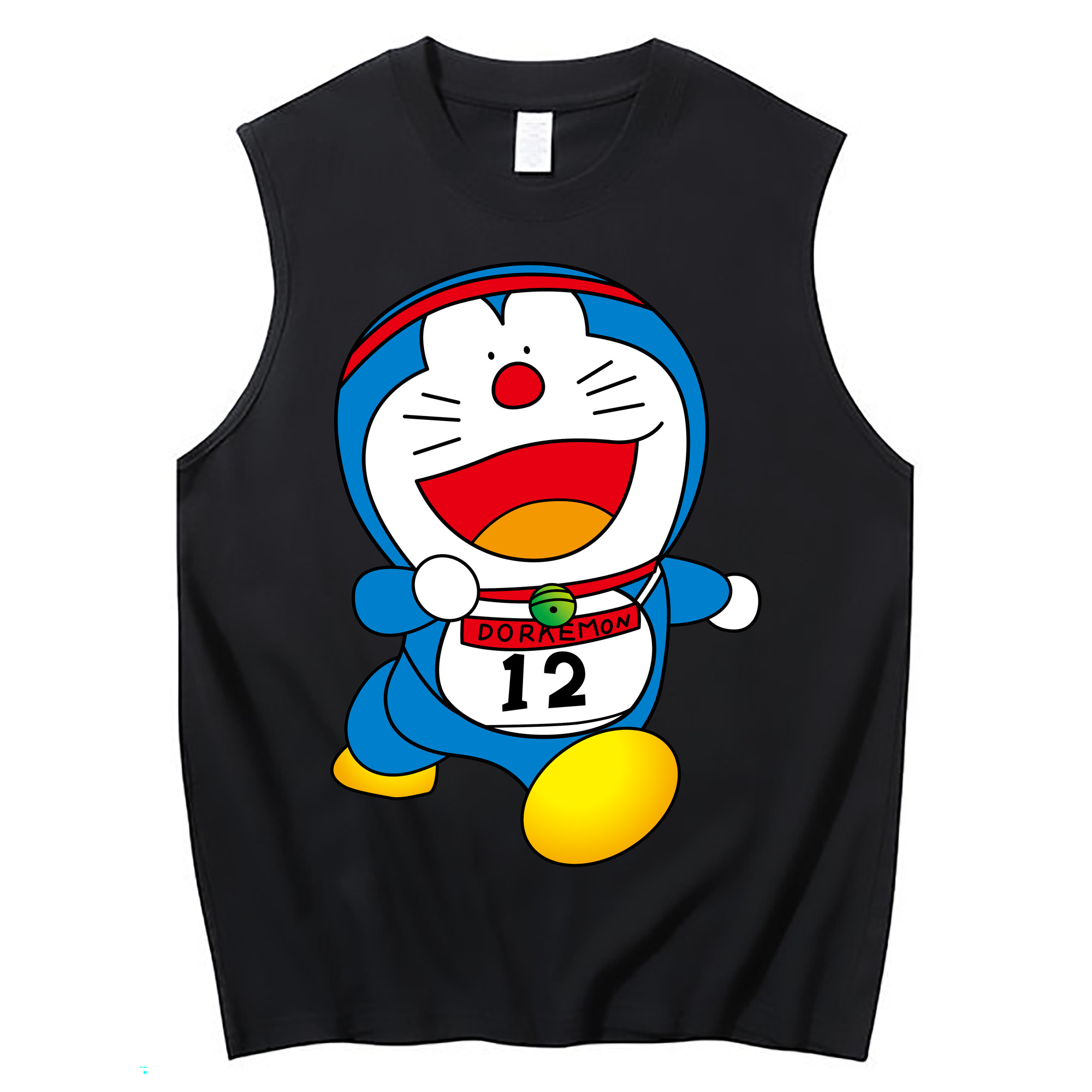 （画像用） ドラえもん Doraemon コットン100％タンクトップ（フロントプリント）
