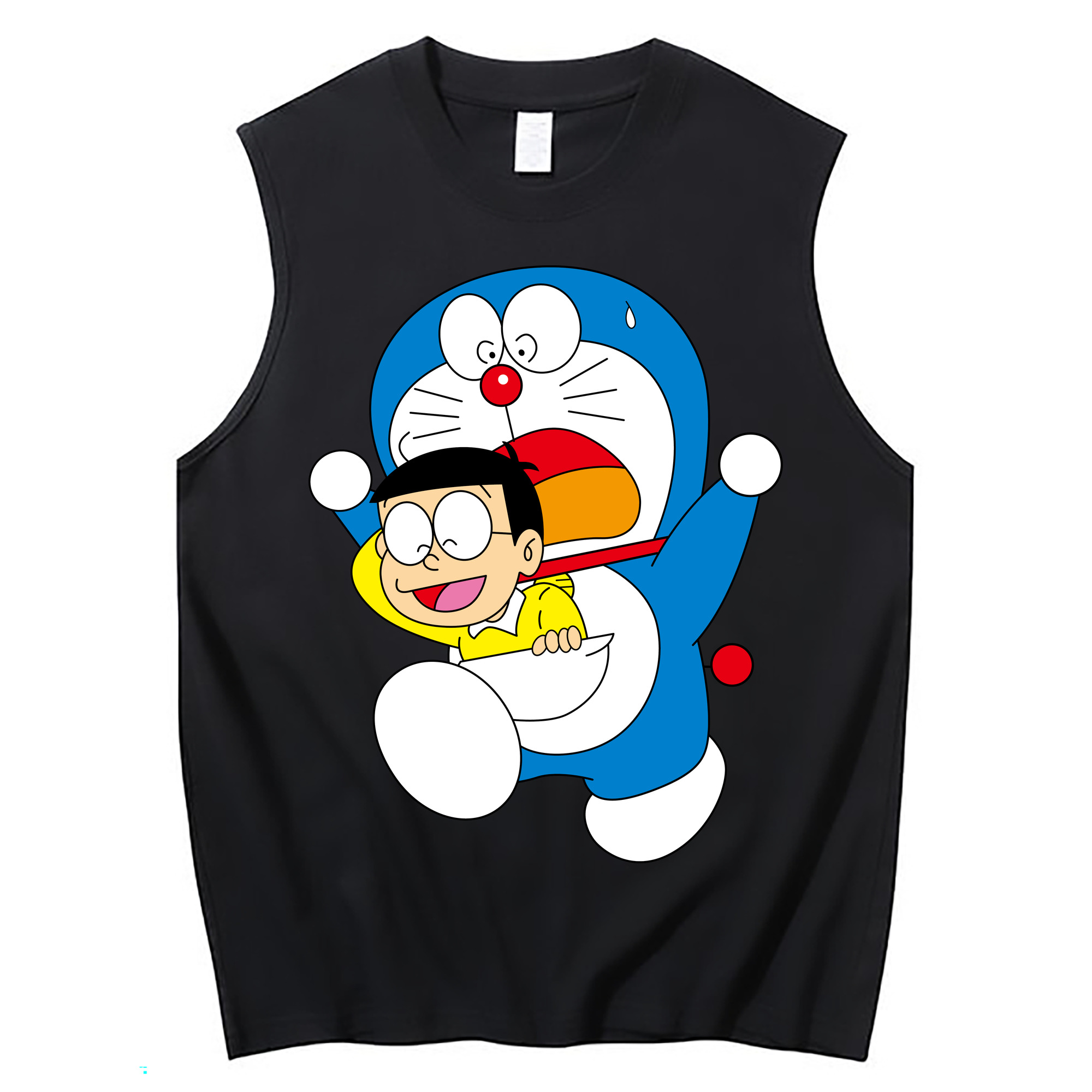 （画像用） ドラえもん Doraemon コットン100％タンクトップ（フロントプリント）