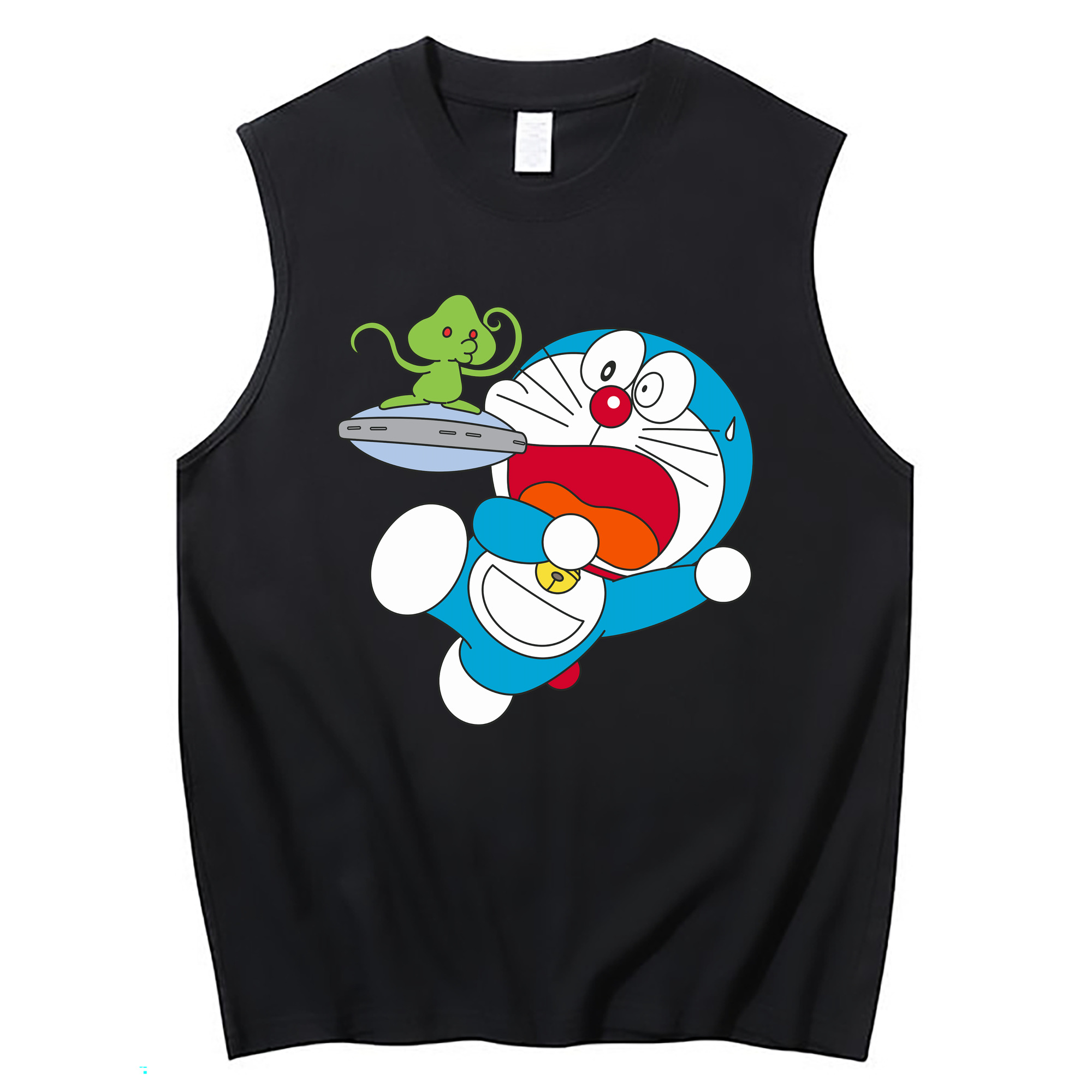 （画像用） ドラえもん Doraemon コットン100％タンクトップ（フロントプリント）
