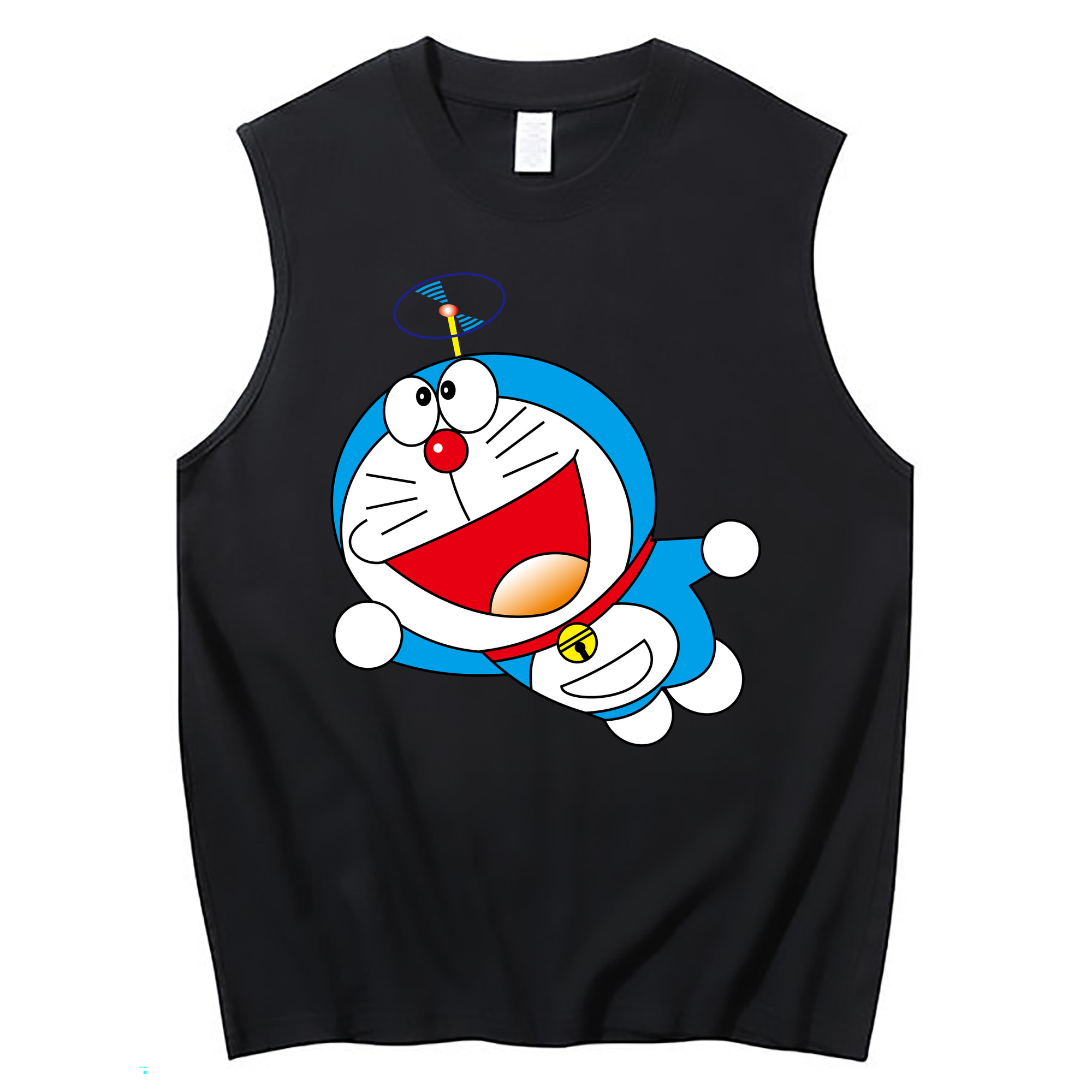 （画像用） ドラえもん Doraemon コットン100％タンクトップ（フロントプリント）