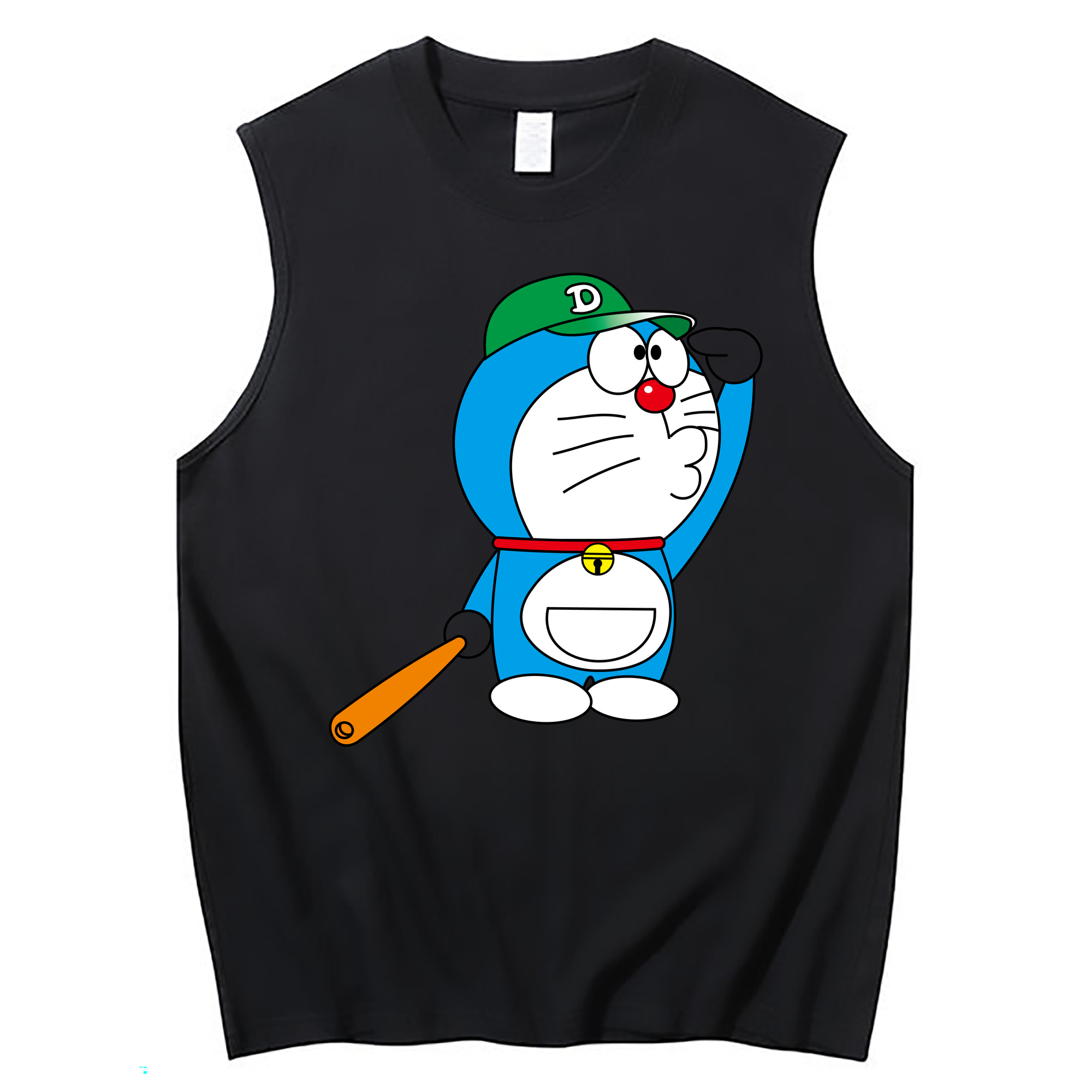 （画像用） ドラえもん Doraemon コットン100％タンクトップ（フロントプリント）