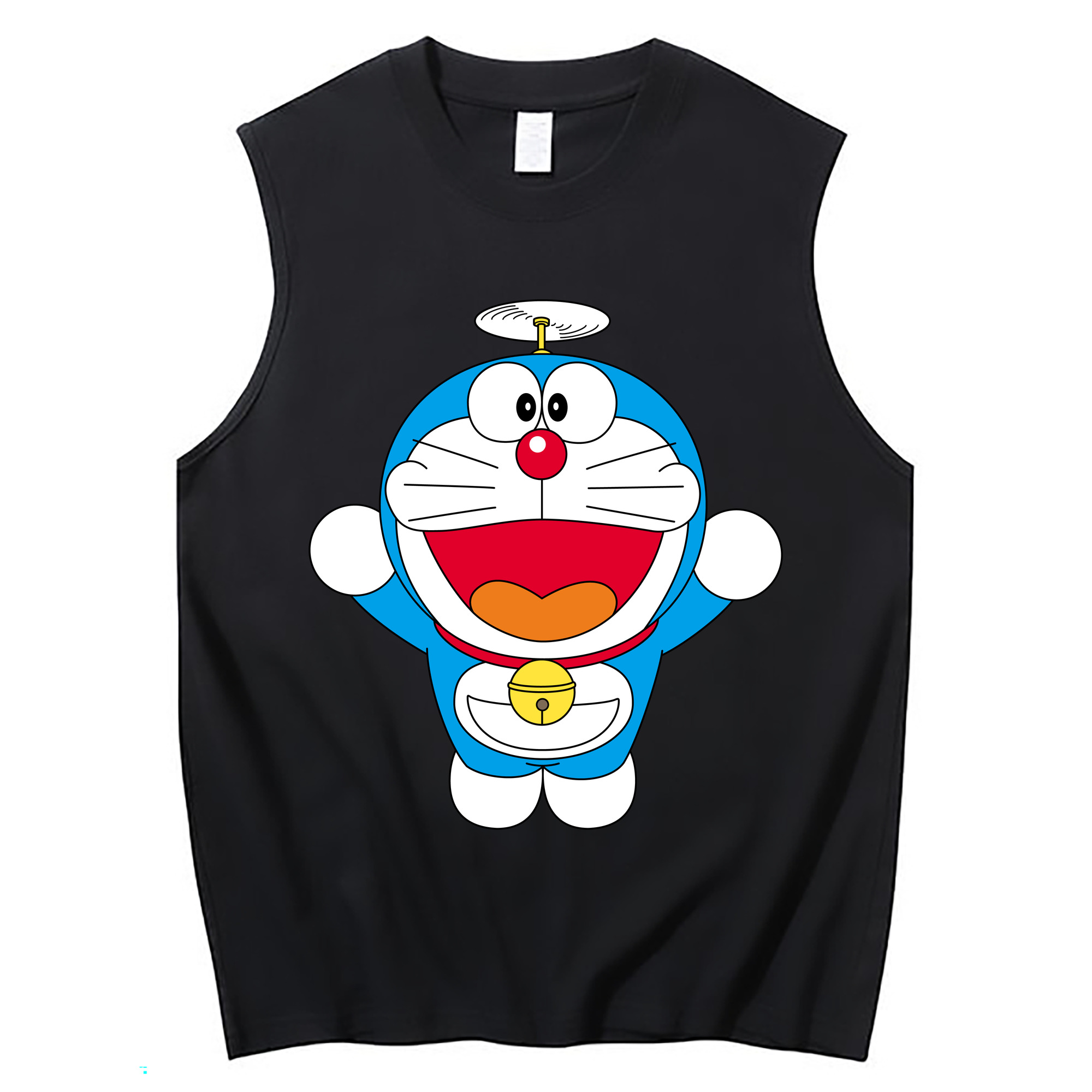 （画像用） ドラえもん Doraemon コットン100％タンクトップ（フロントプリント）