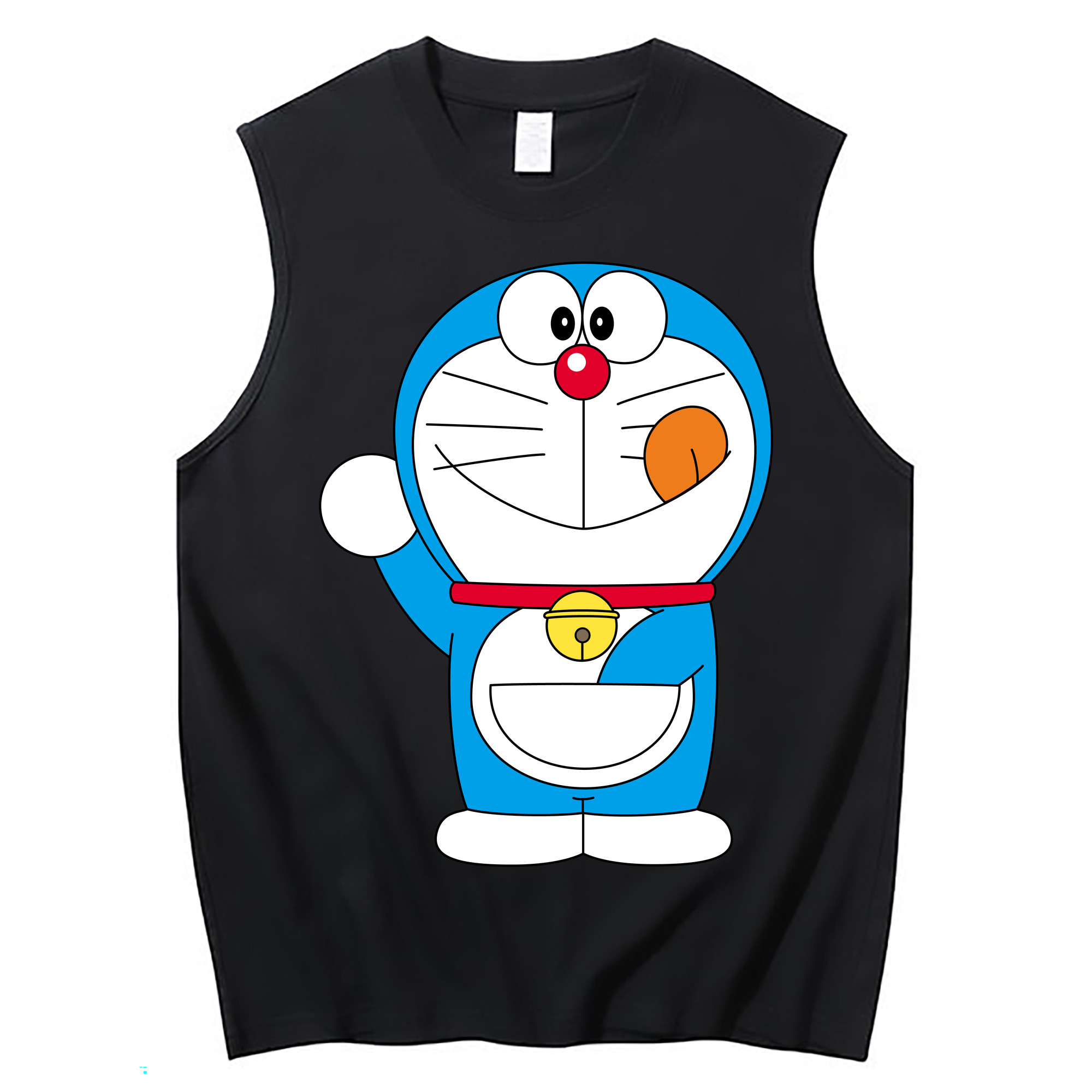 （画像用） ドラえもん Doraemon コットン100％タンクトップ（フロントプリント）