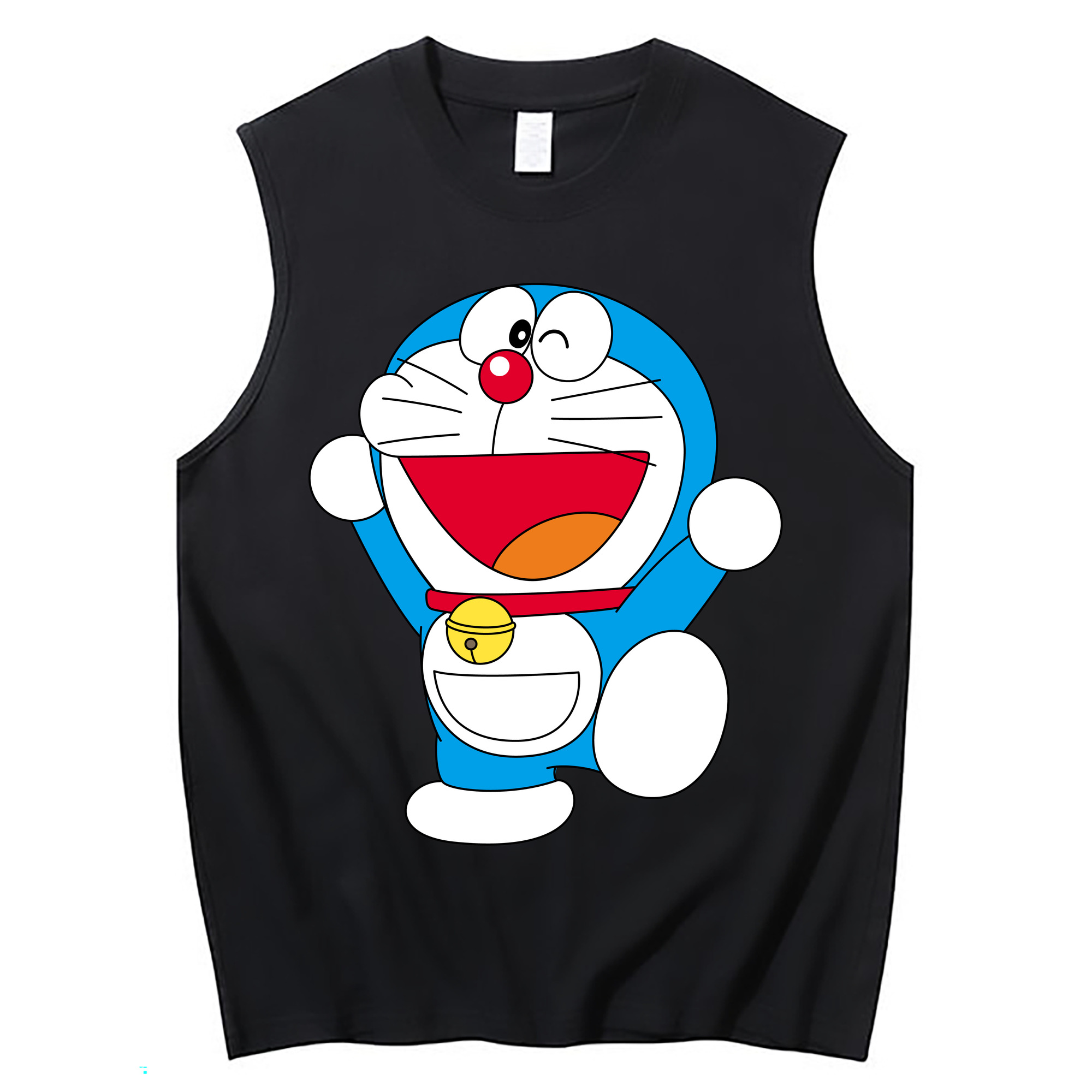 （画像用） ドラえもん Doraemon コットン100％タンクトップ（フロントプリント）