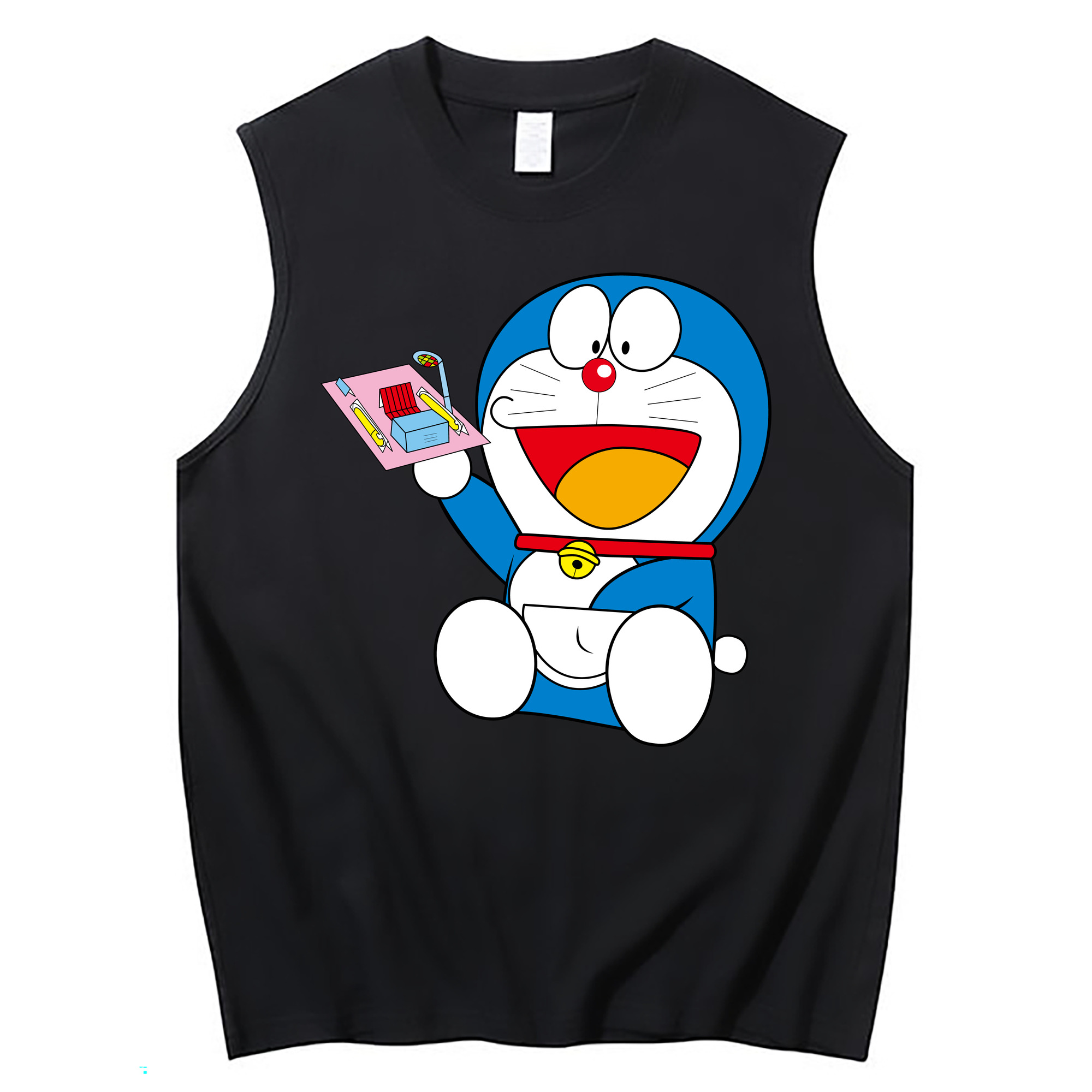 （画像用） ドラえもん Doraemon コットン100％タンクトップ（フロントプリント）