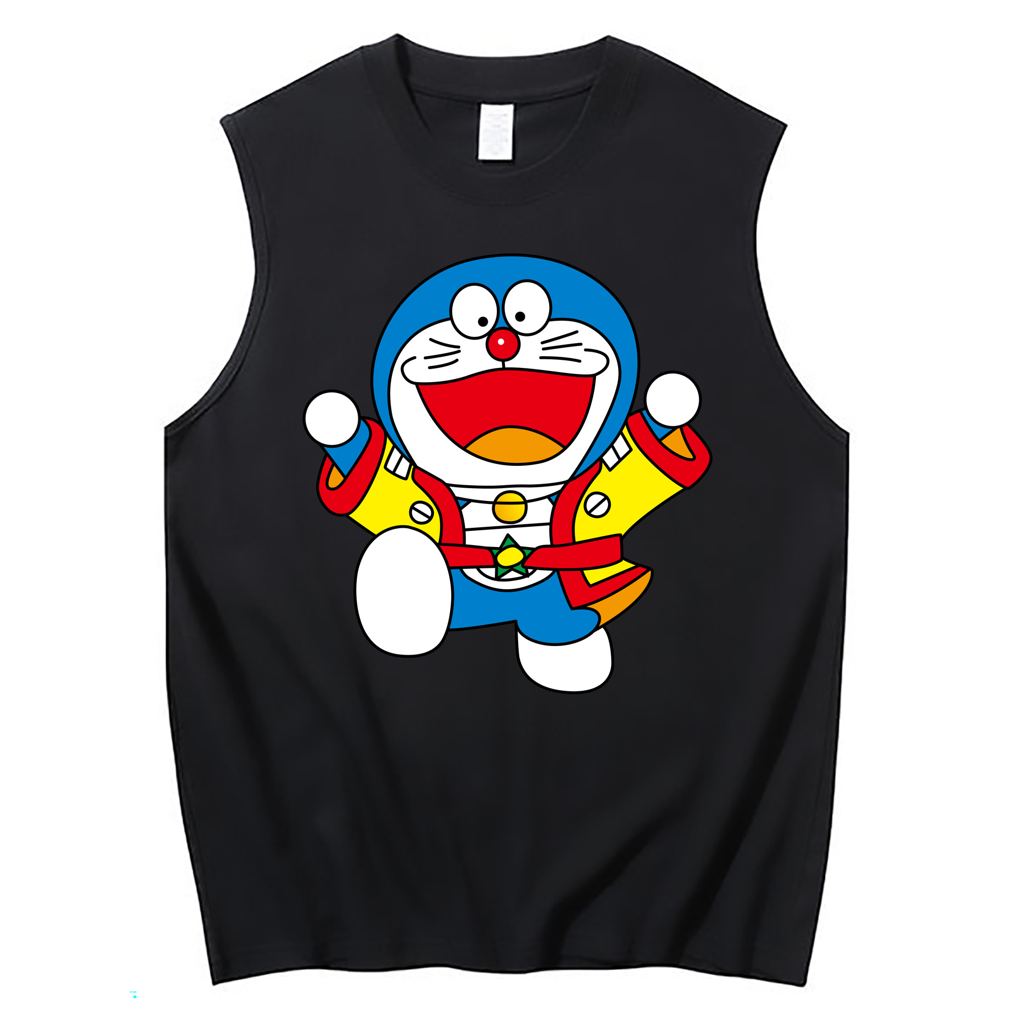 （画像用） ドラえもん Doraemon コットン100％タンクトップ（フロントプリント）