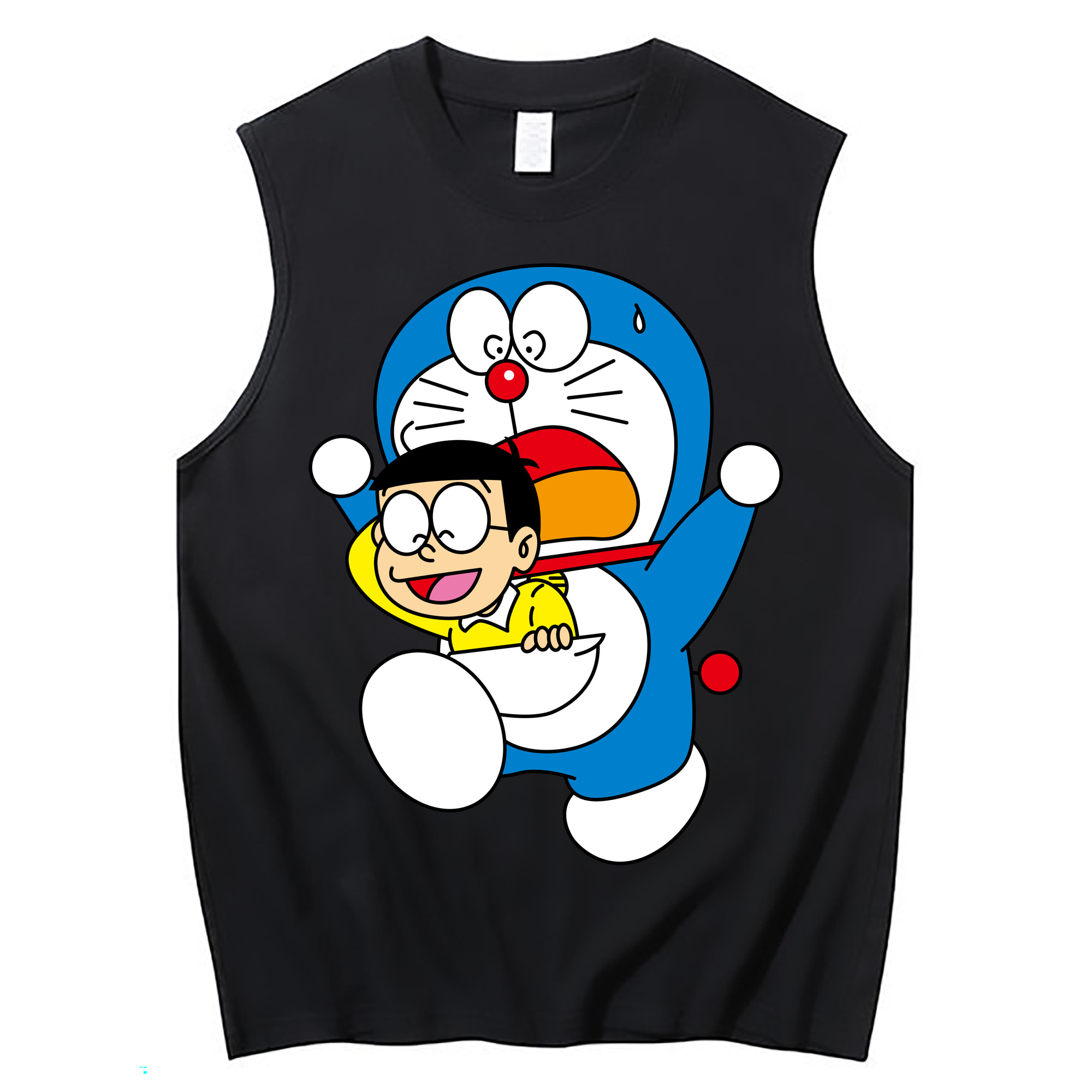 （画像用） ドラえもん Doraemon コットン100％タンクトップ（フロントプリント）
