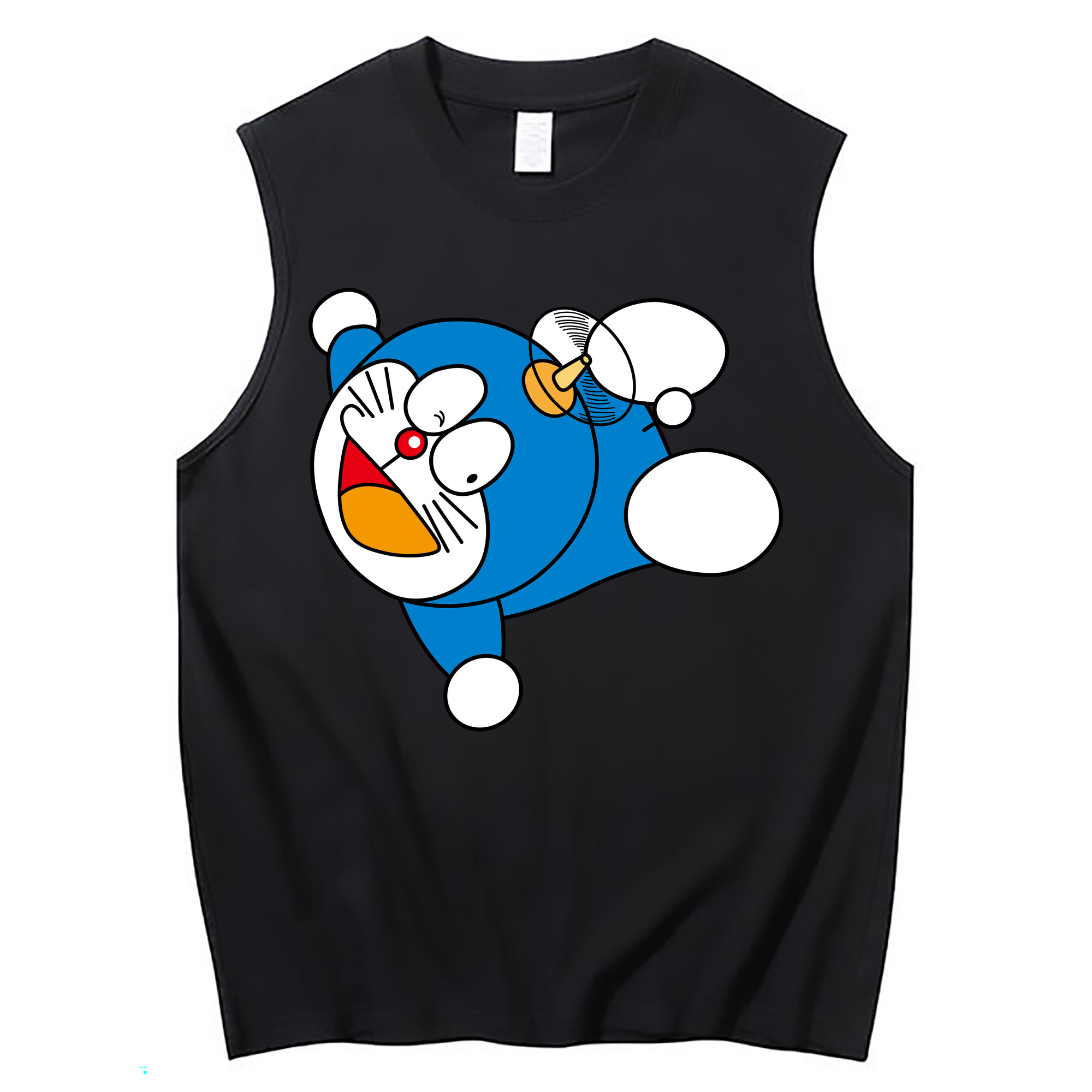 （画像用） ドラえもん Doraemon コットン100％タンクトップ（フロントプリント）