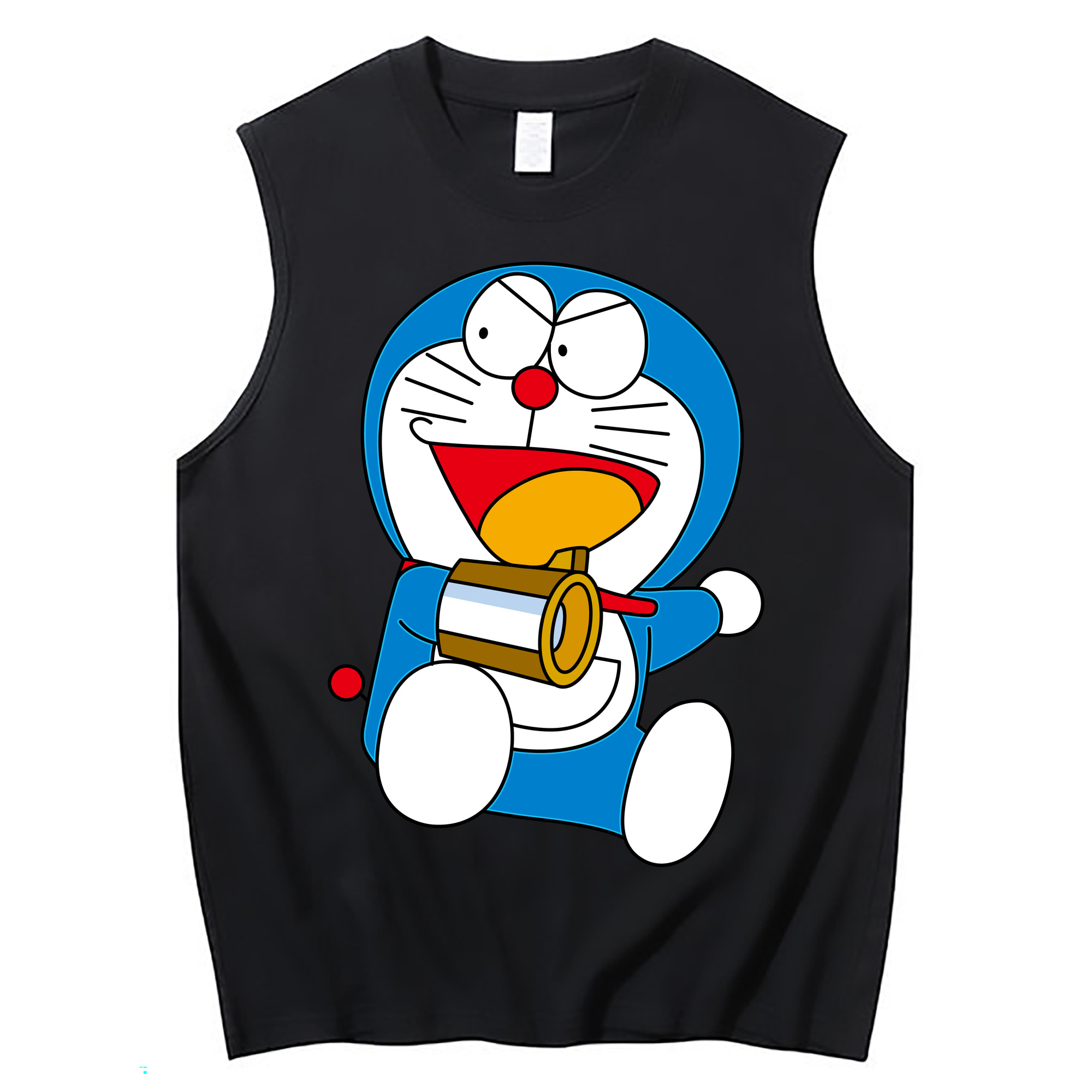 （画像用） ドラえもん Doraemon コットン100％タンクトップ（フロントプリント）
