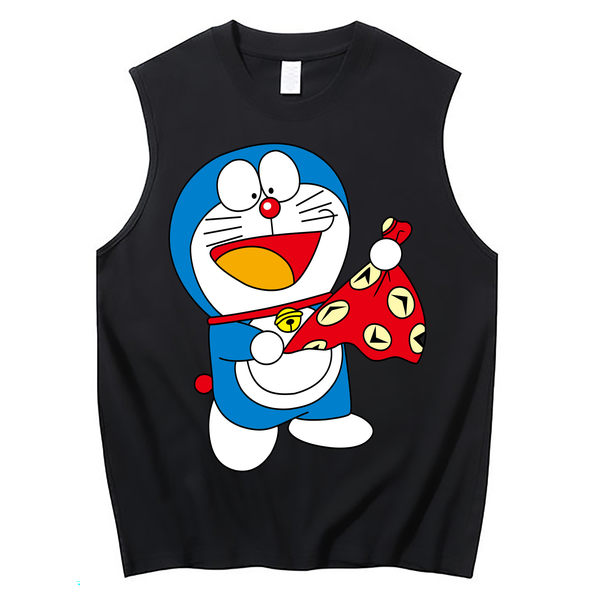 （画像用） ドラえもん Doraemon コットン100％タンクトップ（フロントプリント）