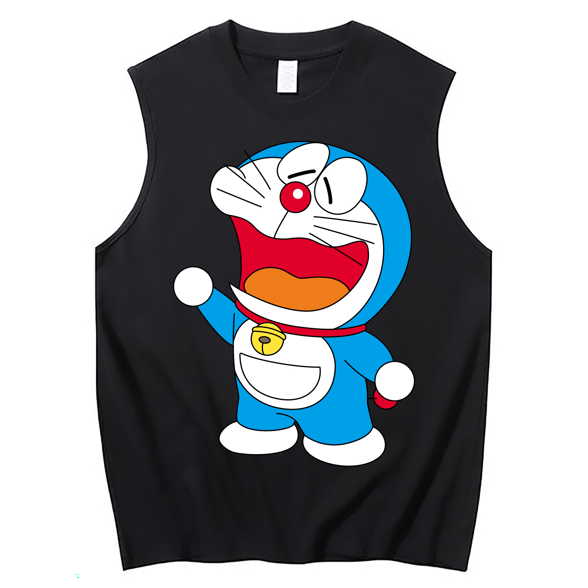 （画像用） ドラえもん Doraemon コットン100％タンクトップ（フロントプリント）