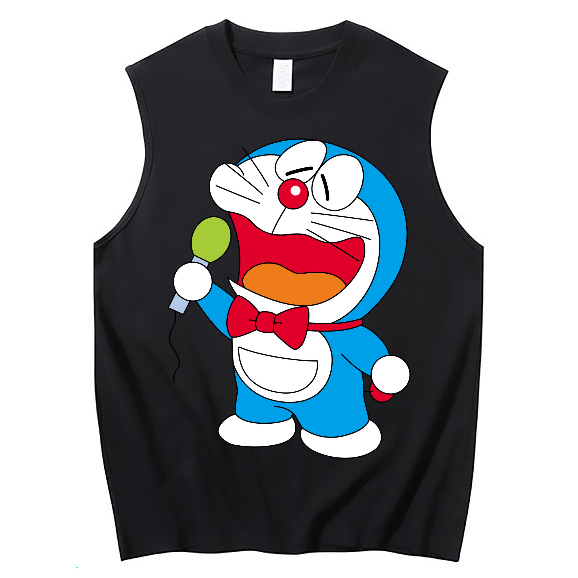 （画像用） ドラえもん Doraemon コットン100％タンクトップ（フロントプリント）