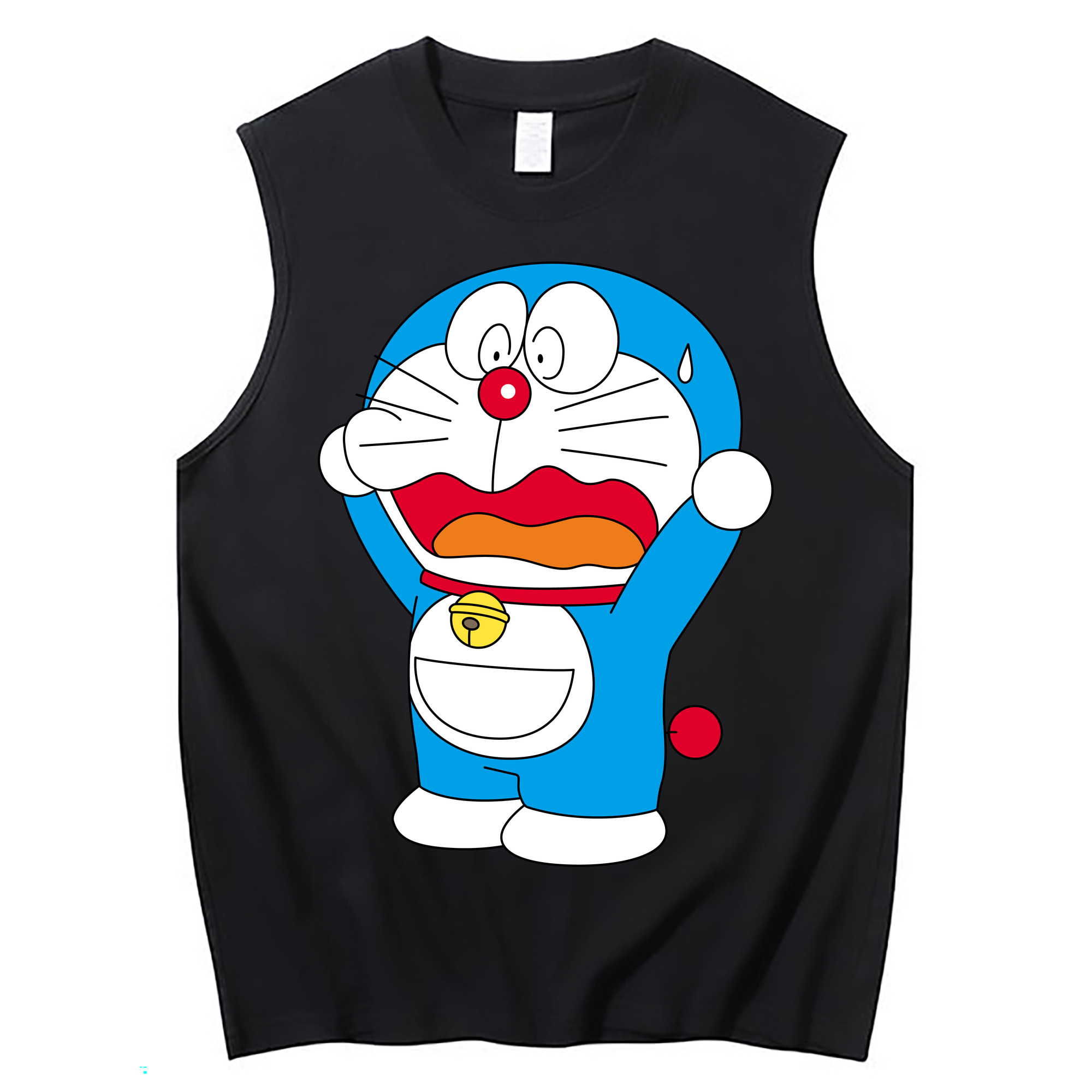 （画像用） ドラえもん Doraemon コットン100％タンクトップ（フロントプリント）