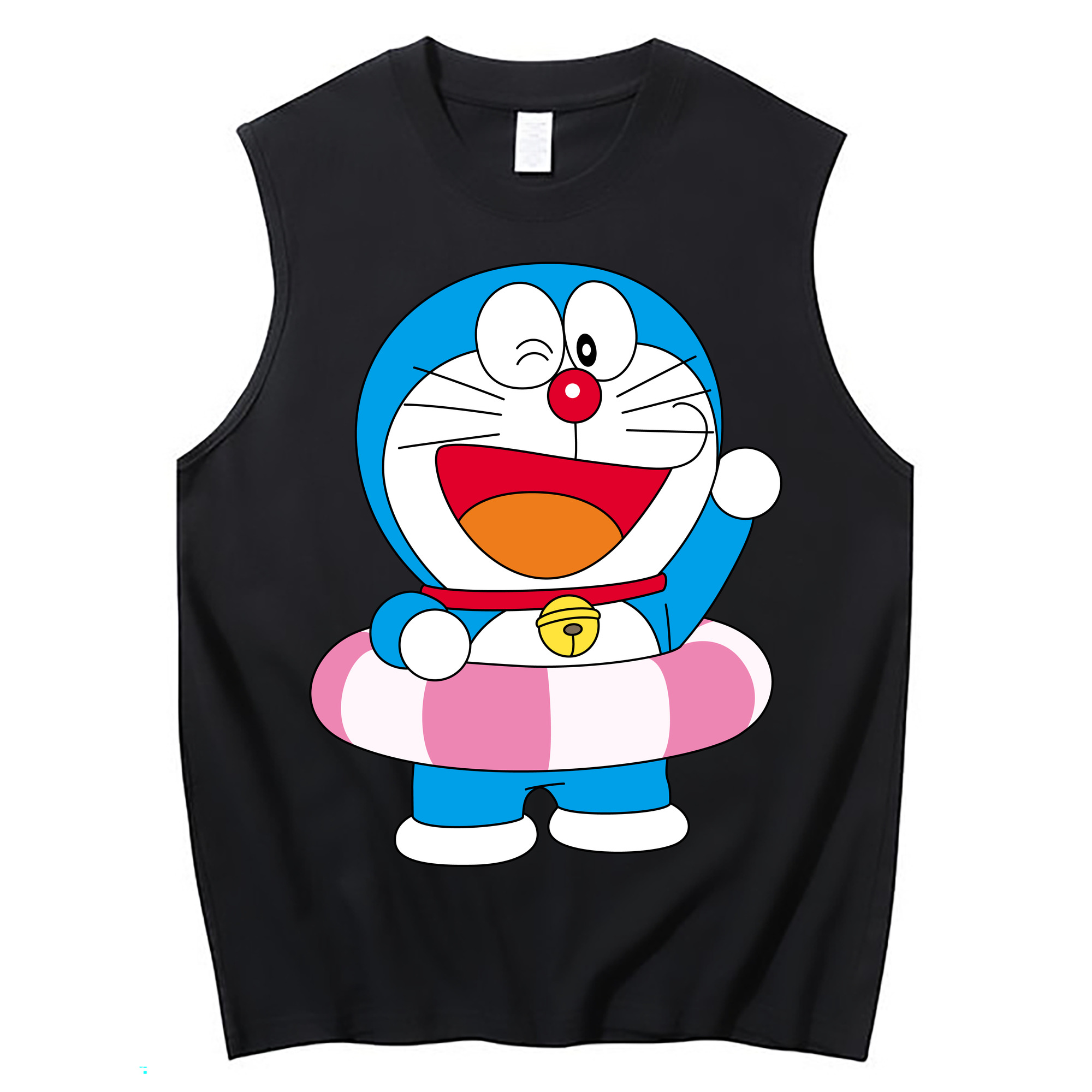 （画像用） ドラえもん Doraemon コットン100％タンクトップ（フロントプリント）