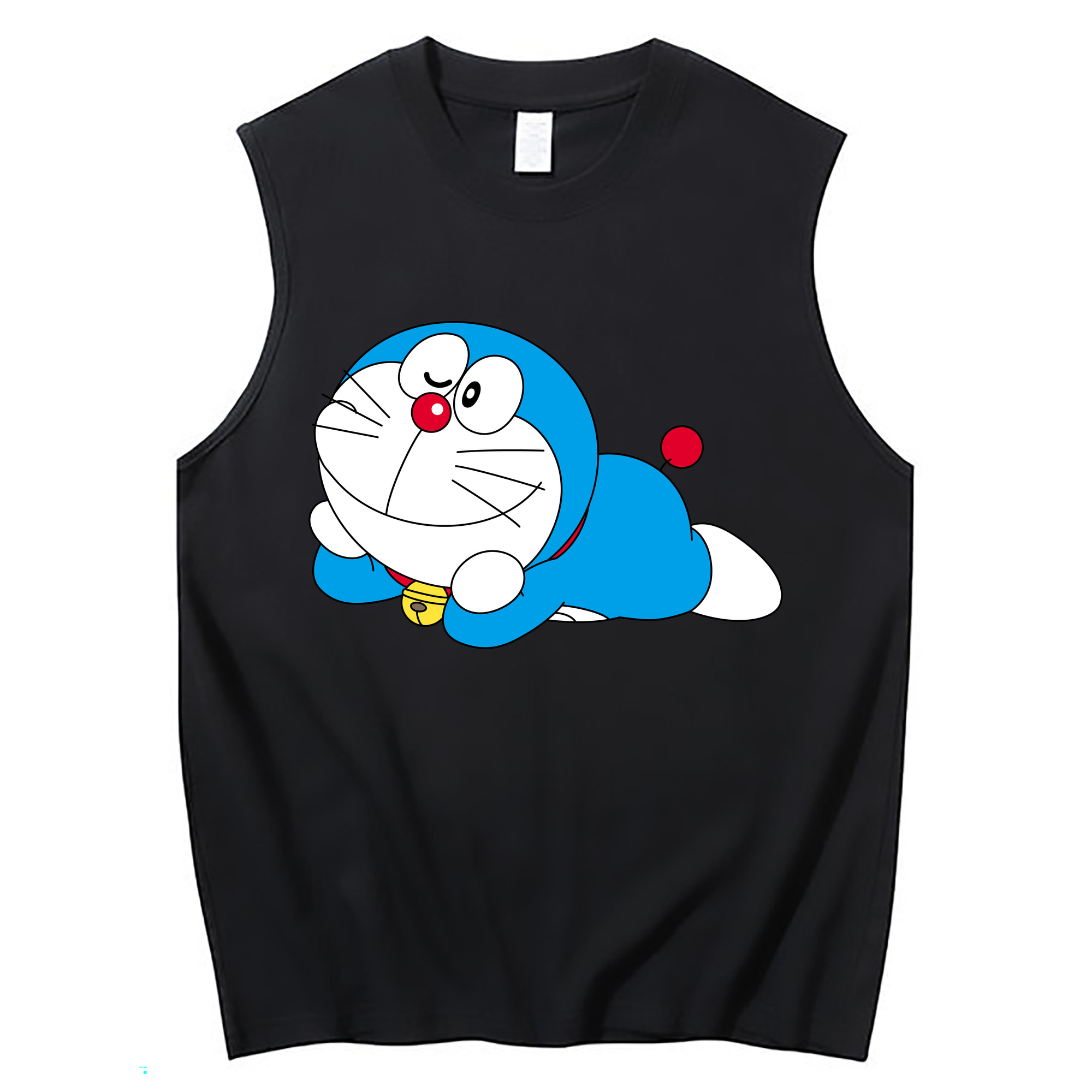 （画像用） ドラえもん Doraemon コットン100％タンクトップ（フロントプリント）