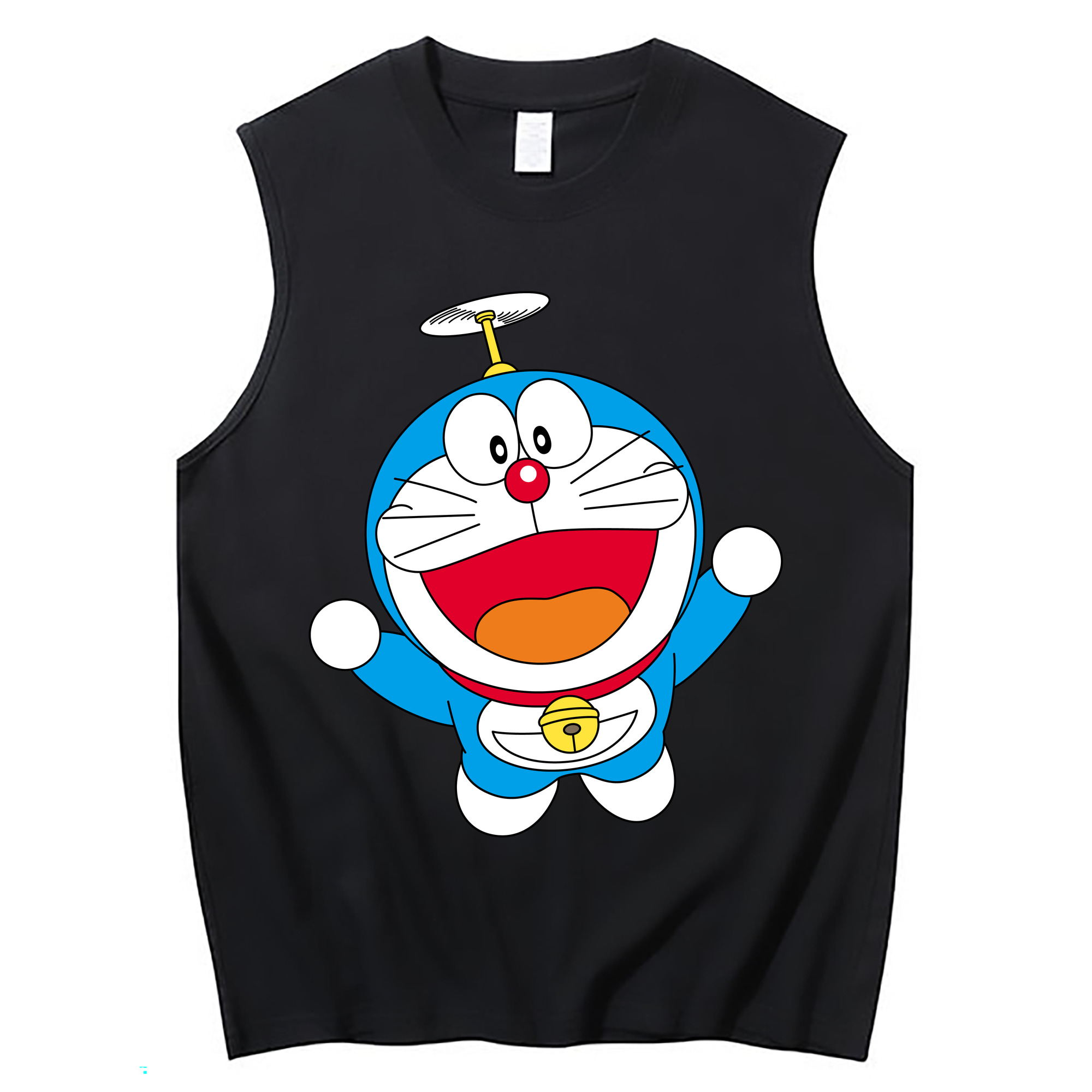 （画像用） ドラえもん Doraemon コットン100％タンクトップ（フロントプリント）