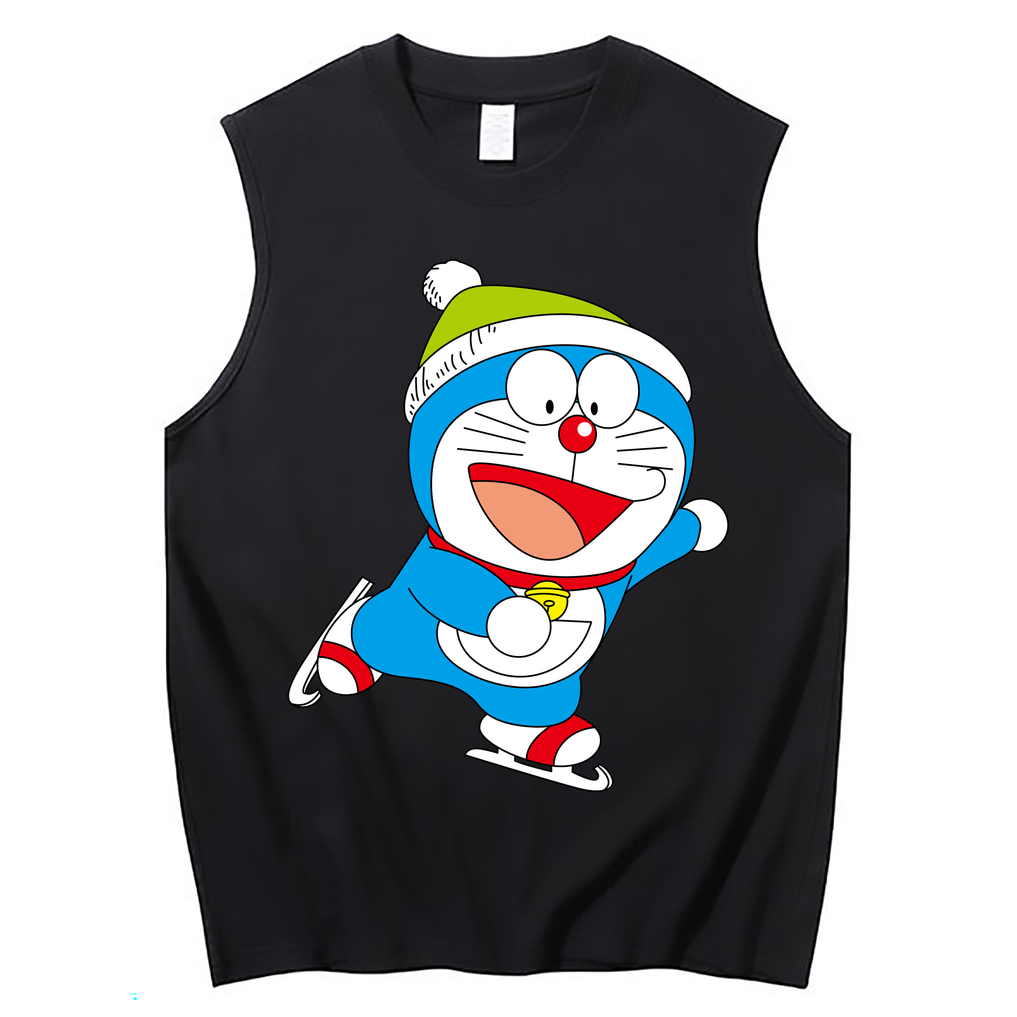 （画像用） ドラえもん Doraemon コットン100％タンクトップ（フロントプリント）