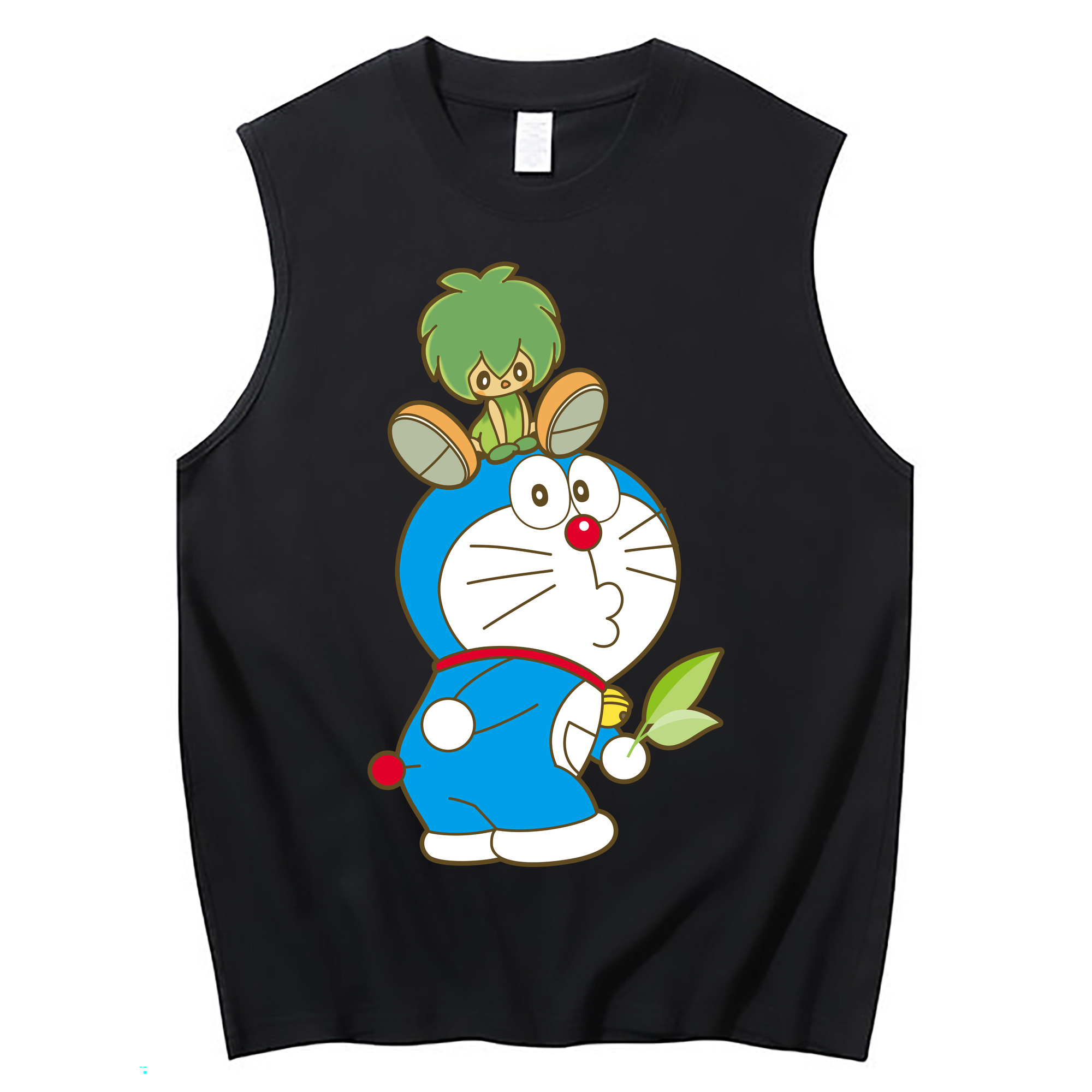 （画像用） ドラえもん Doraemon コットン100％タンクトップ（フロントプリント）