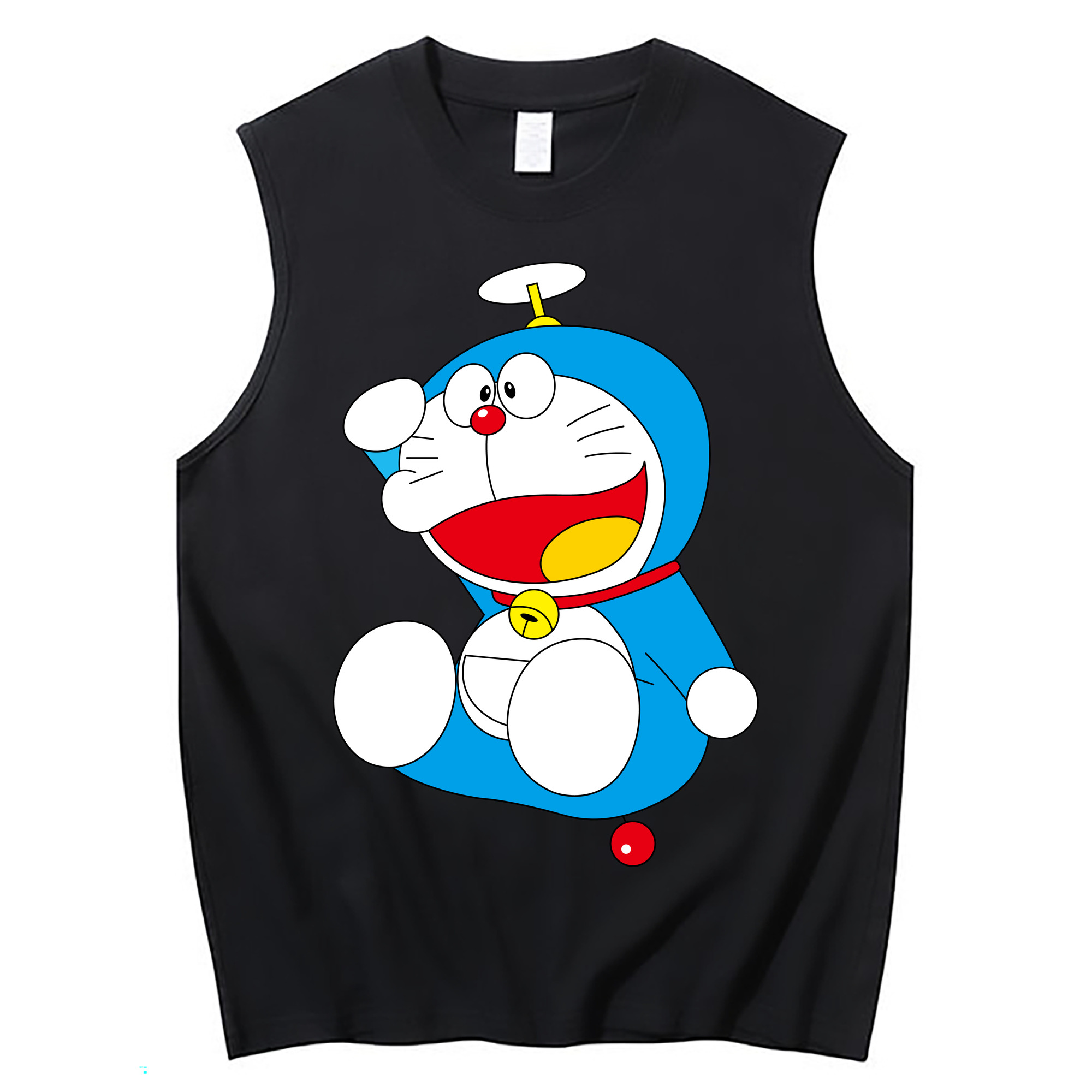 （画像用） ドラえもん Doraemon コットン100％タンクトップ（フロントプリント）