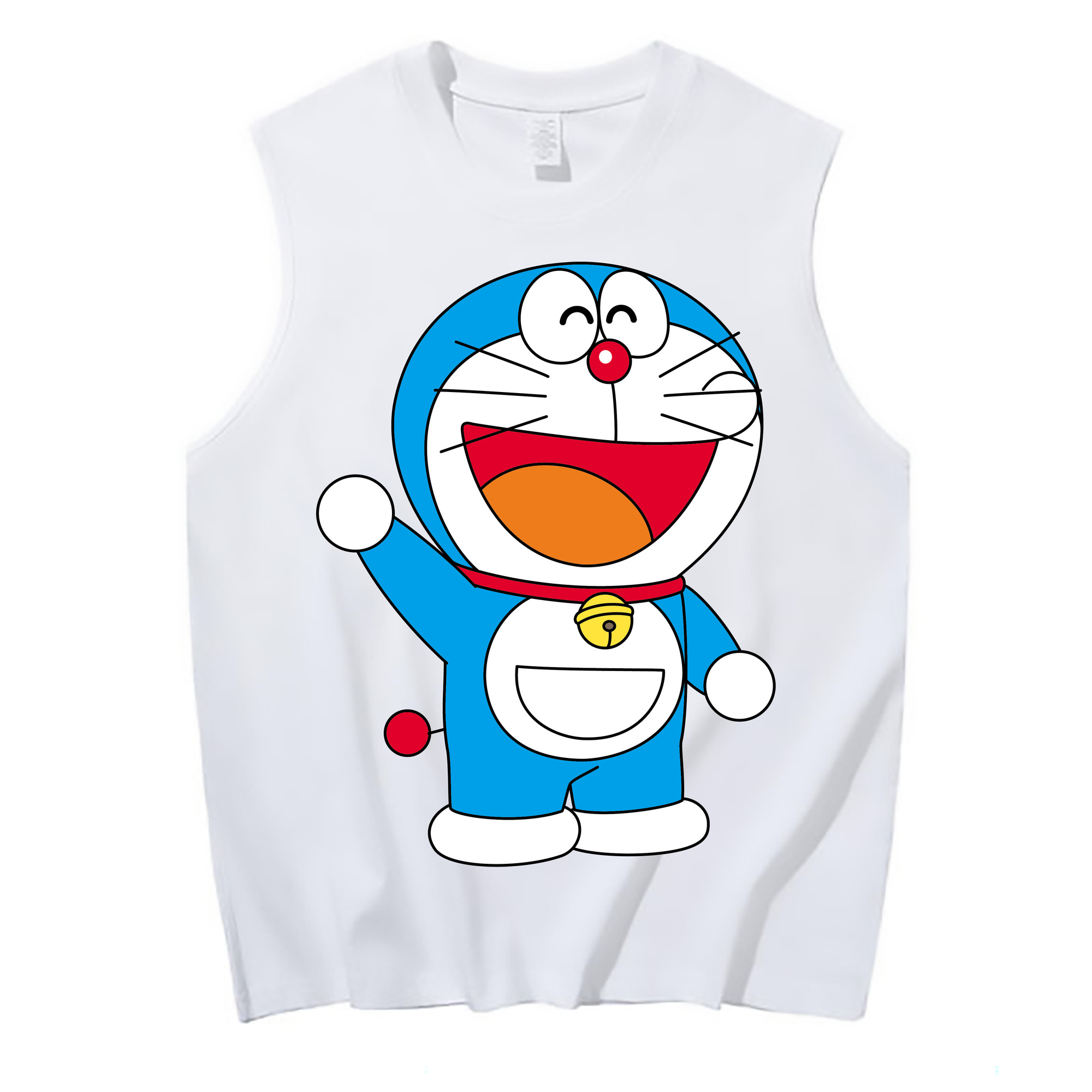 （画像用） ドラえもん Doraemon コットン100％タンクトップ（フロントプリント）
