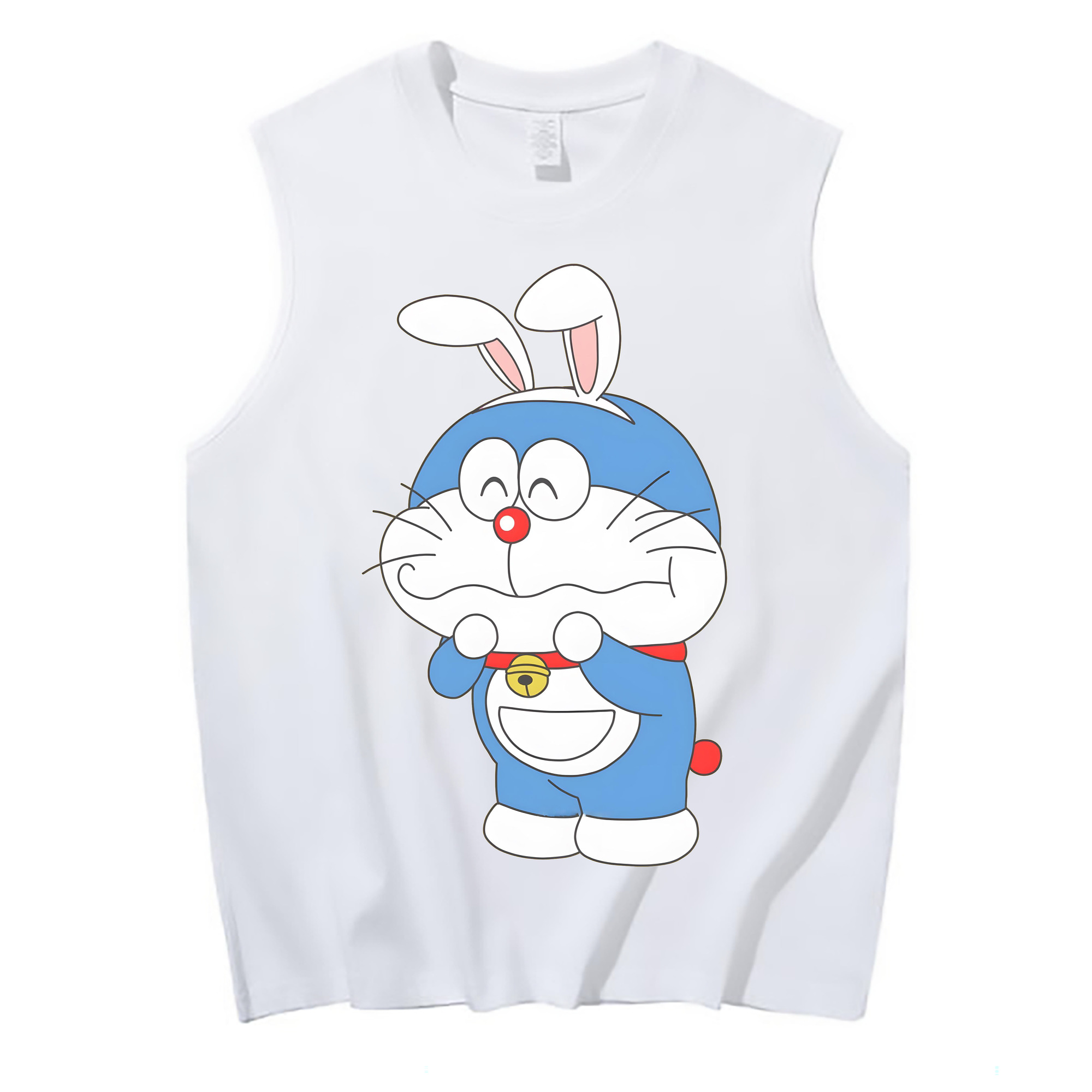（画像用） ドラえもん Doraemon コットン100％タンクトップ（フロントプリント）