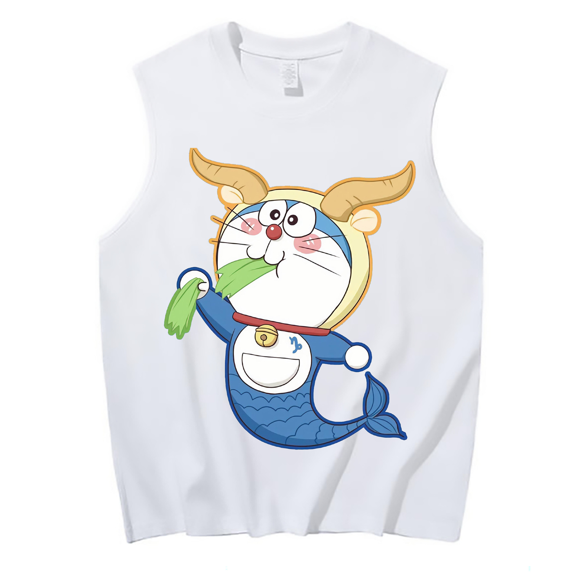 （画像用） ドラえもん Doraemon コットン100％タンクトップ（フロントプリント）