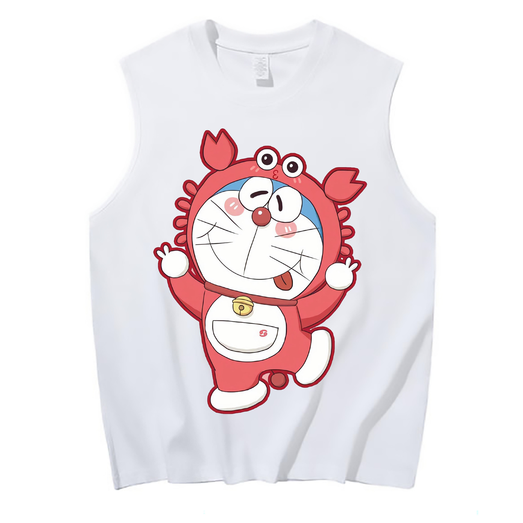 （画像用） ドラえもん Doraemon コットン100％タンクトップ（フロントプリント）
