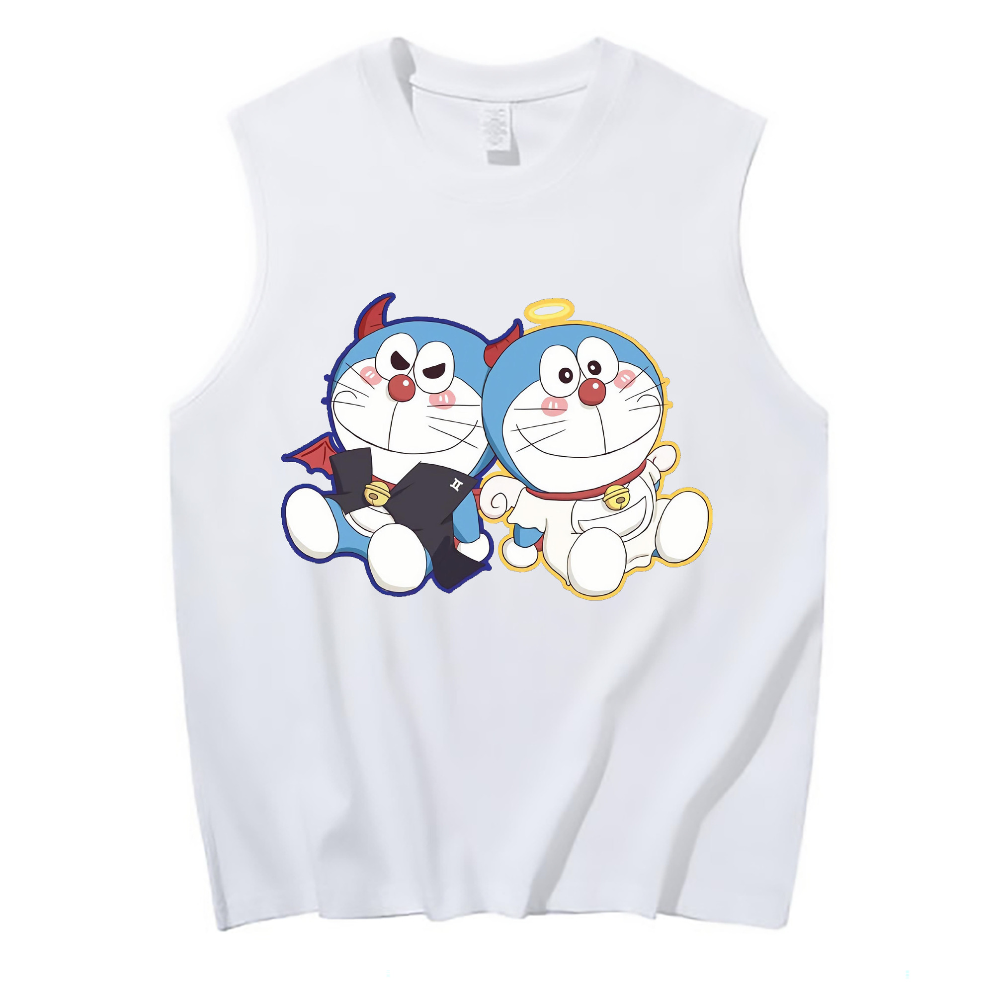 （画像用） ドラえもん Doraemon コットン100％タンクトップ（フロントプリント）
