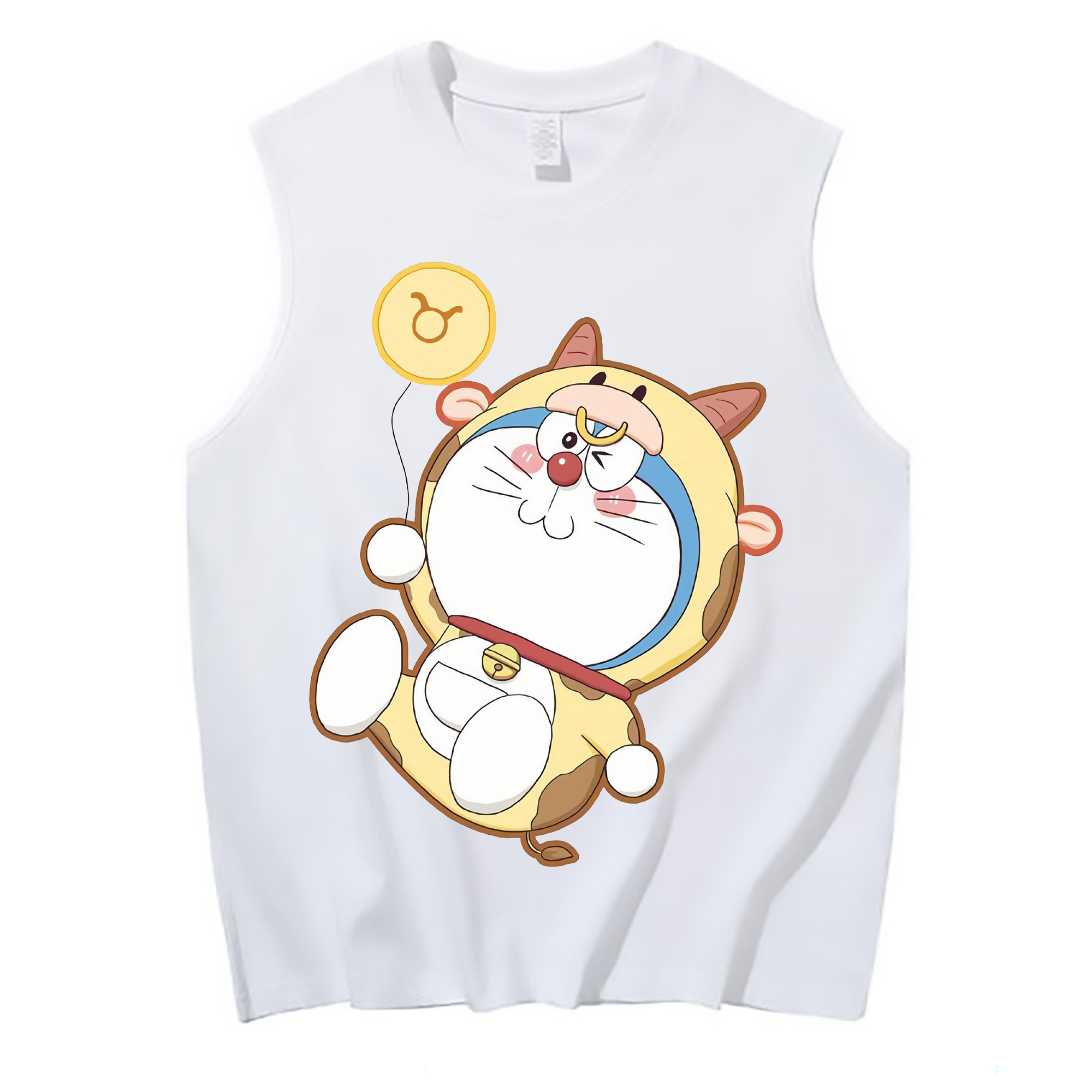 （画像用） ドラえもん Doraemon コットン100％タンクトップ（フロントプリント）