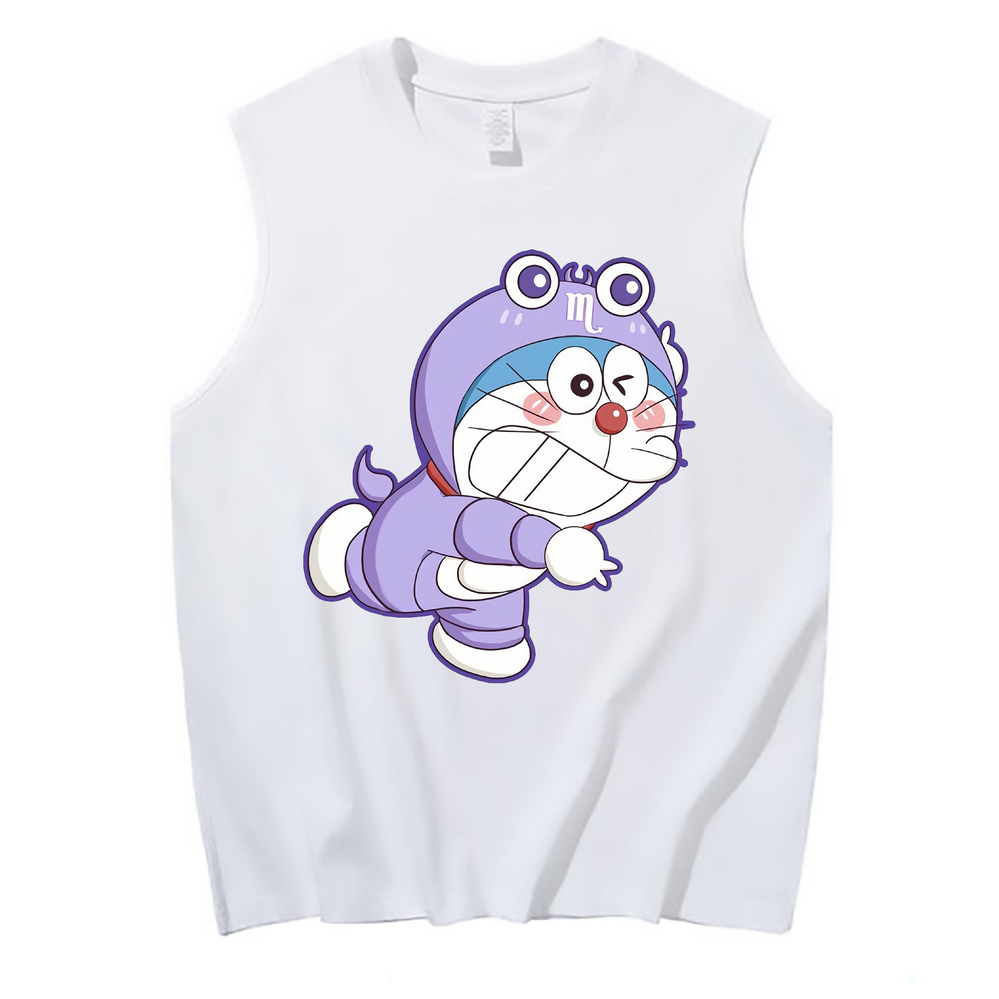（画像用） ドラえもん Doraemon コットン100％タンクトップ（フロントプリント）