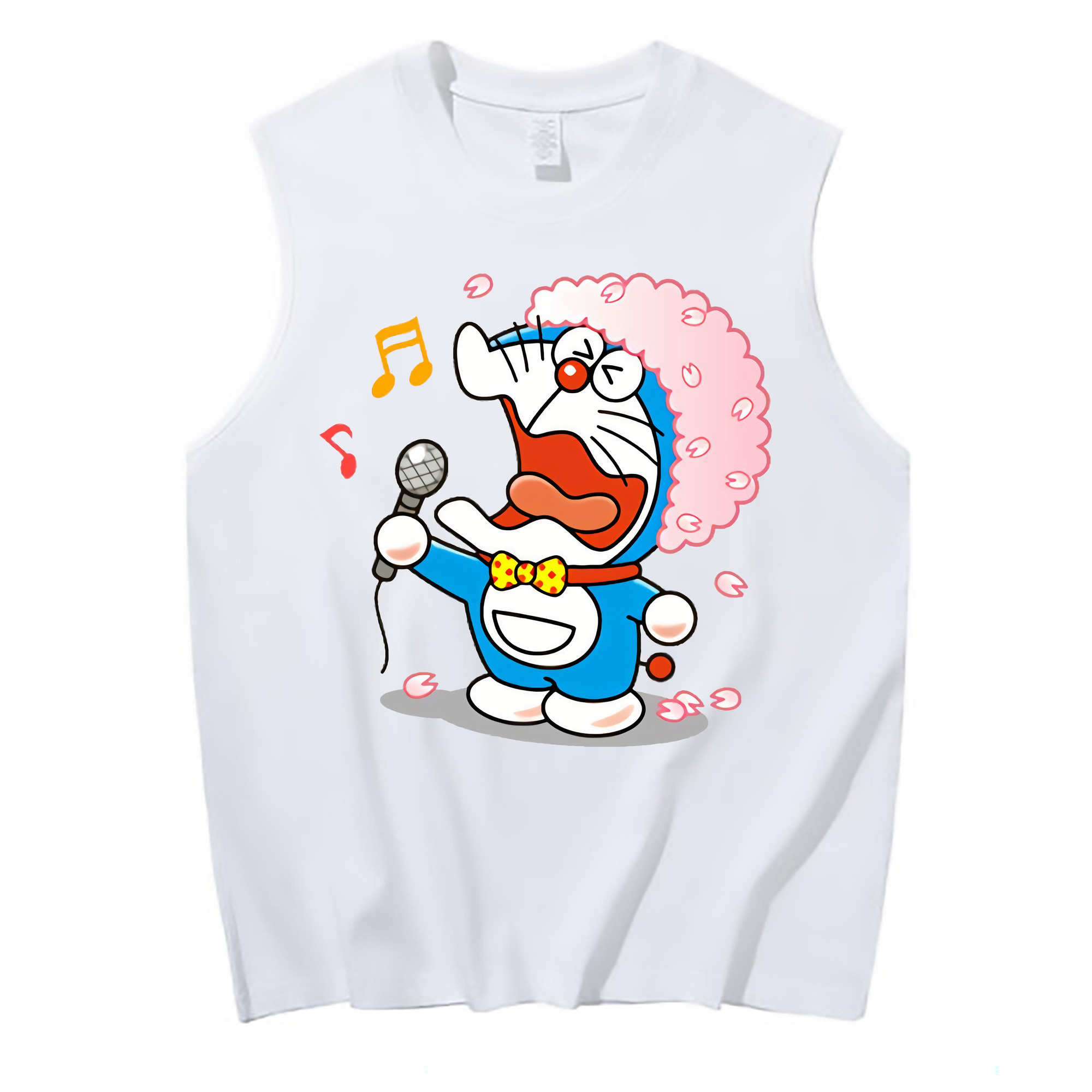 （画像用） ドラえもん Doraemon コットン100％タンクトップ（フロントプリント）