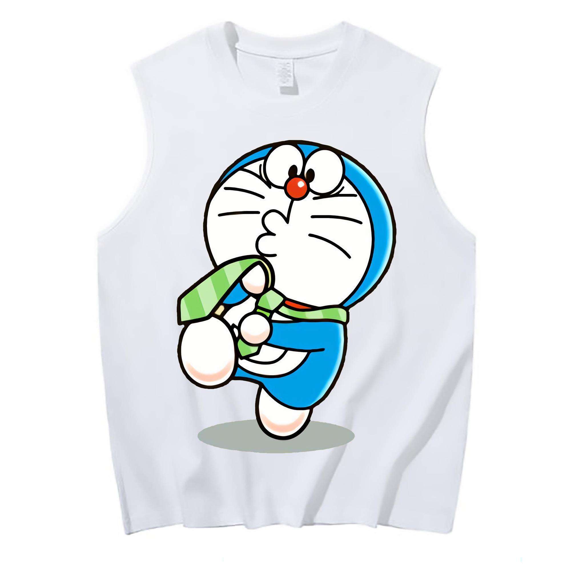 （画像用） ドラえもん Doraemon コットン100％タンクトップ（フロントプリント）