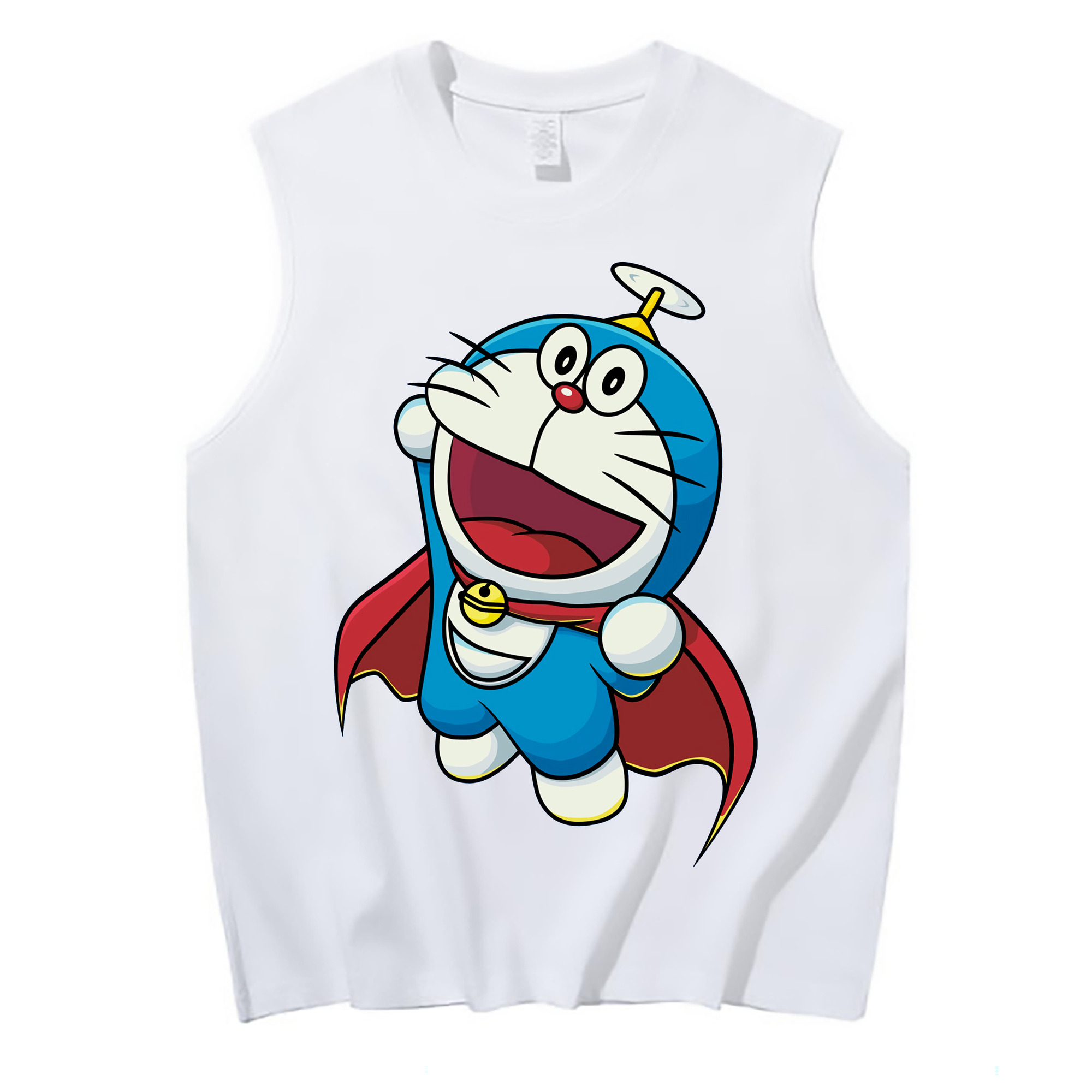 （画像用） ドラえもん Doraemon コットン100％タンクトップ（フロントプリント）