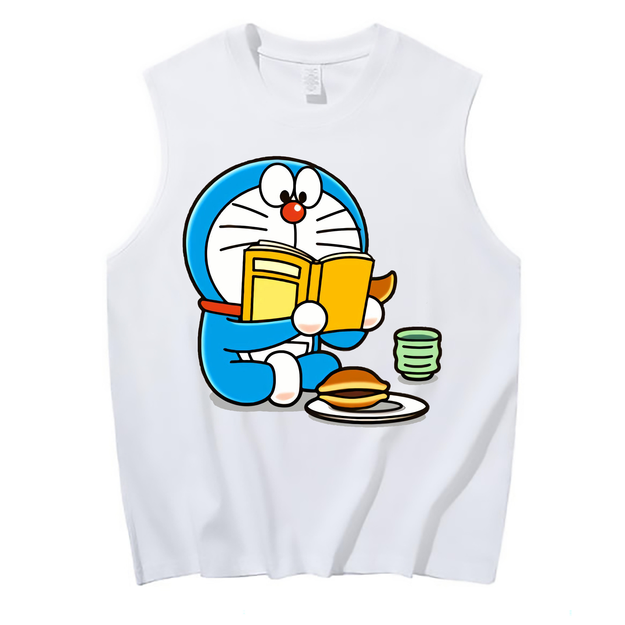 （画像用） ドラえもん Doraemon コットン100％タンクトップ（フロントプリント）